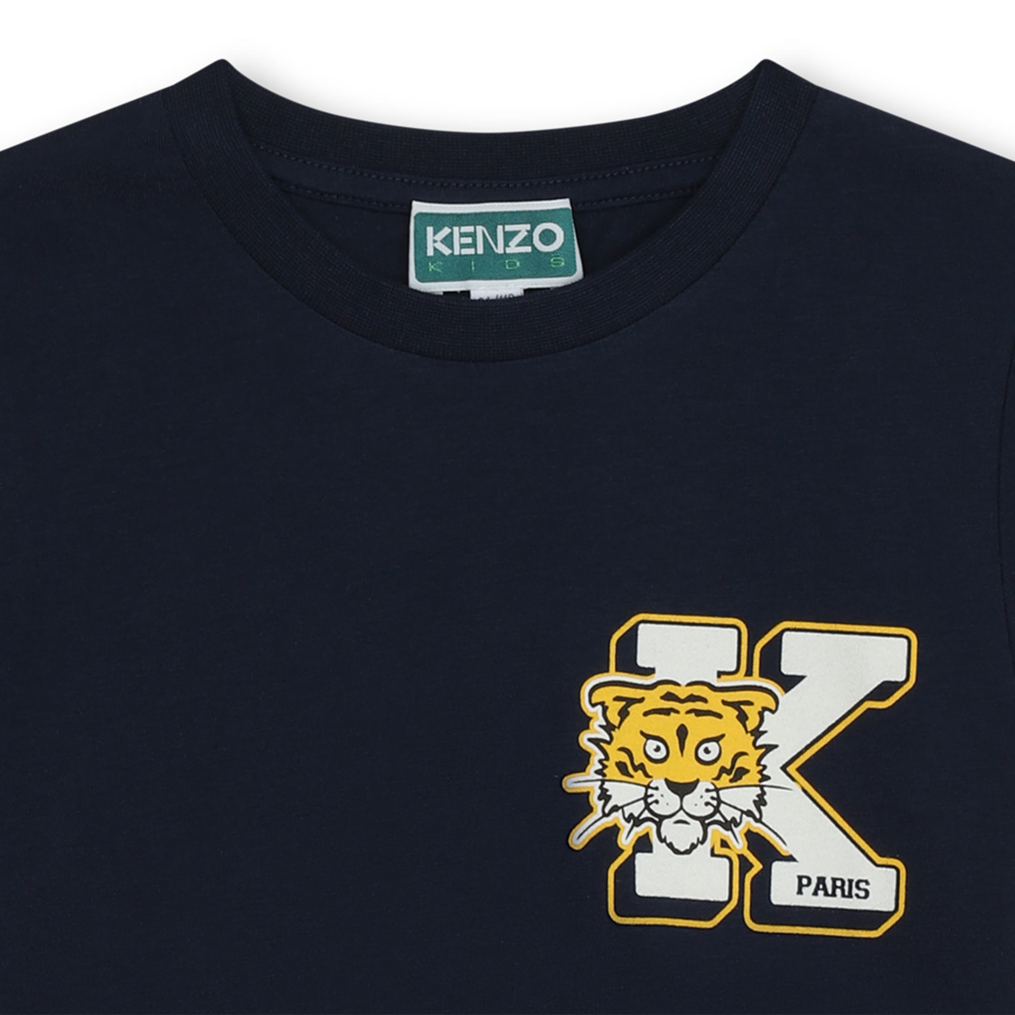 T-shirt imprimé en coton KENZO KIDS pour GARCON