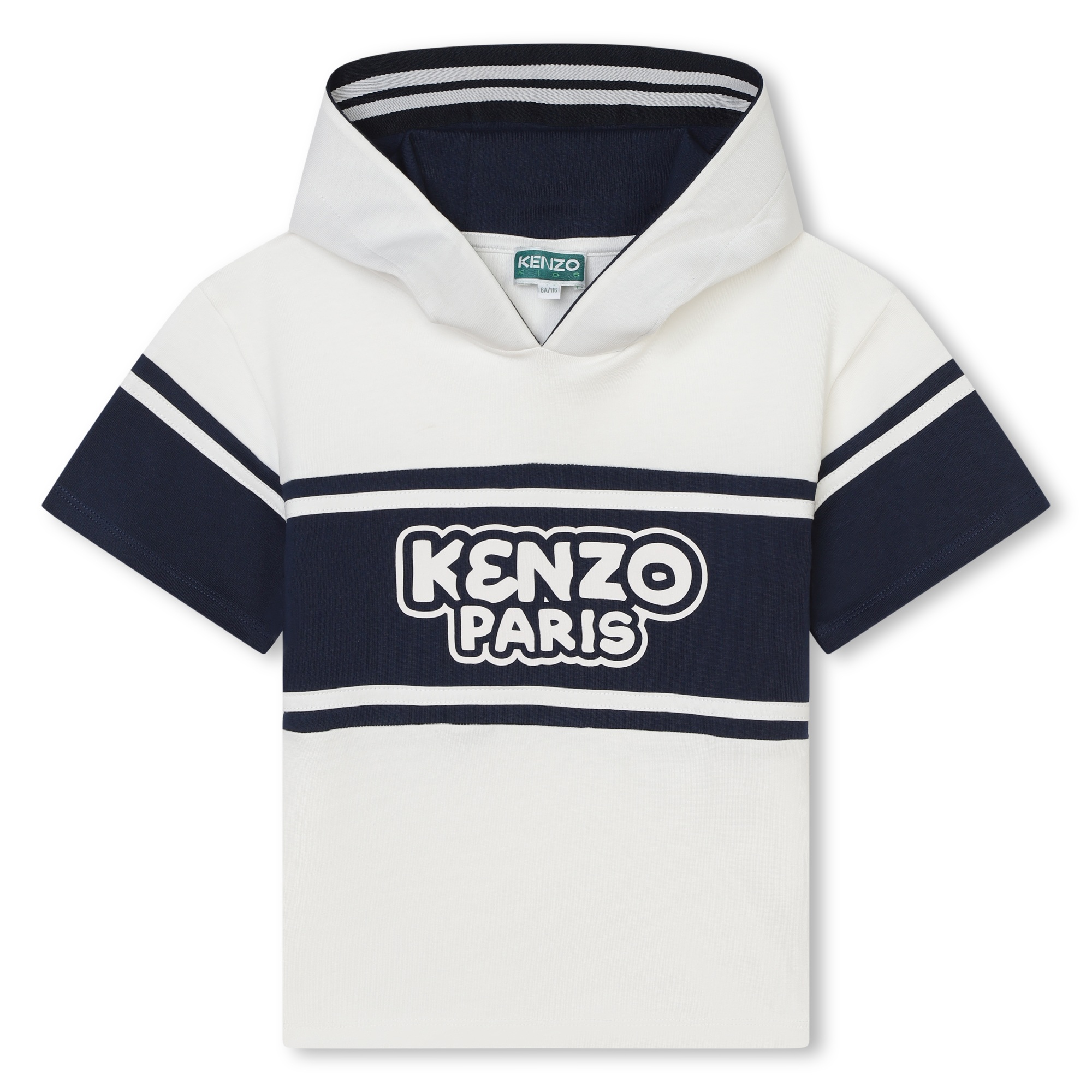 Camiseta algodón con capucha KENZO KIDS para NIÑO