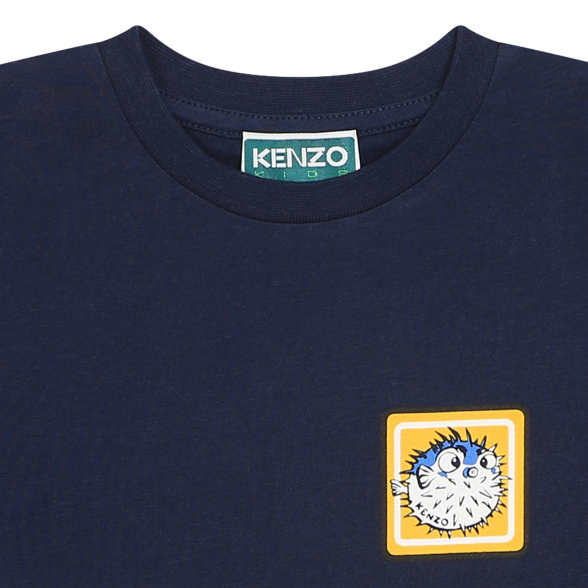 Baumwoll-T-Shirt mit Motiven KENZO KIDS Für JUNGE