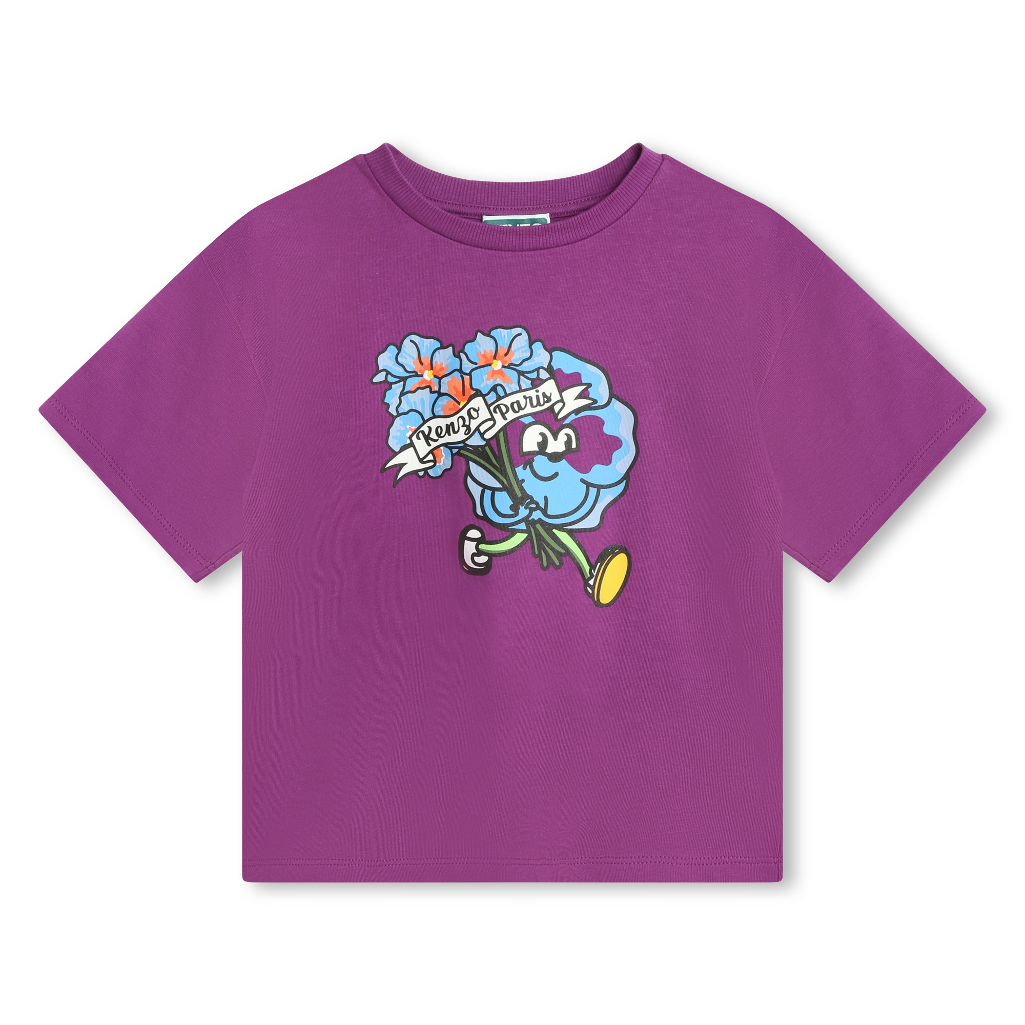 Kurzärmliges Baumwoll-T-Shirt KENZO KIDS Für JUNGE