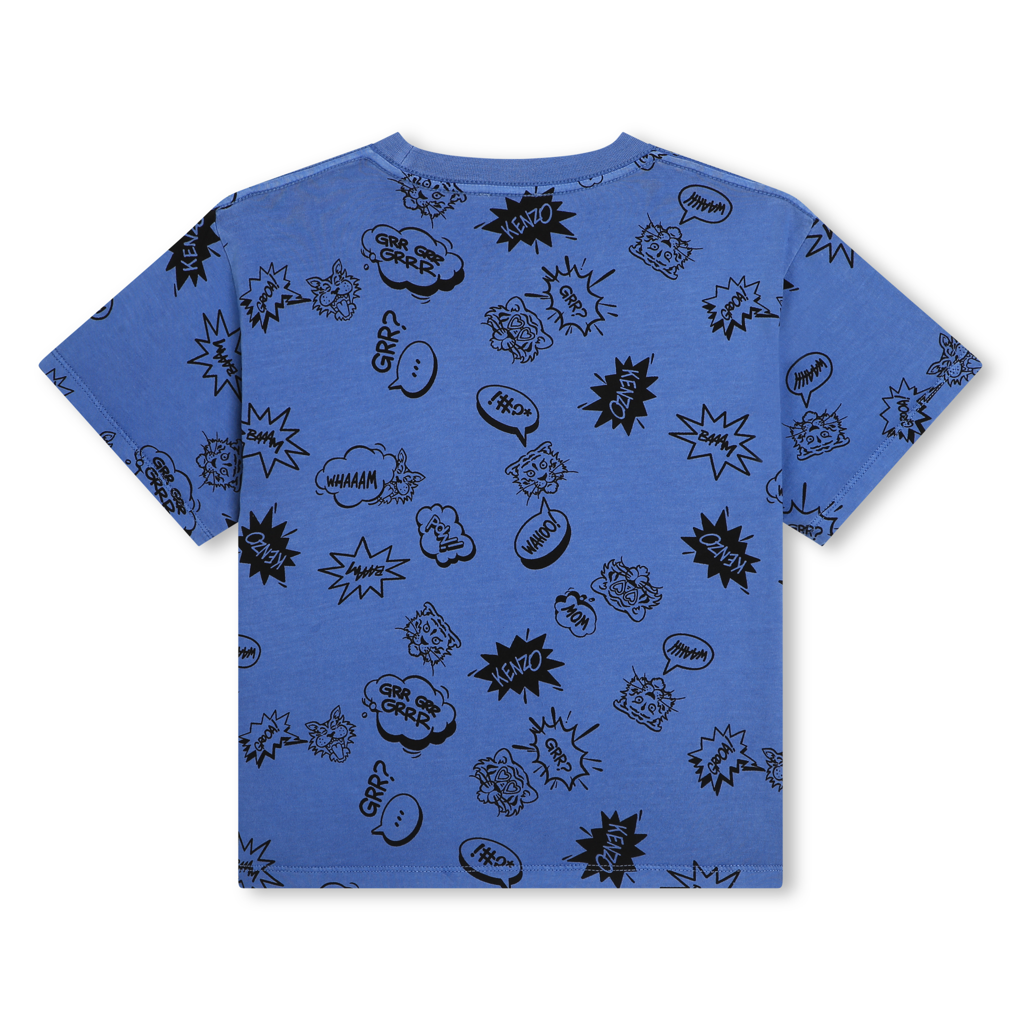T-shirt stampata in cotone KENZO KIDS Per RAGAZZO