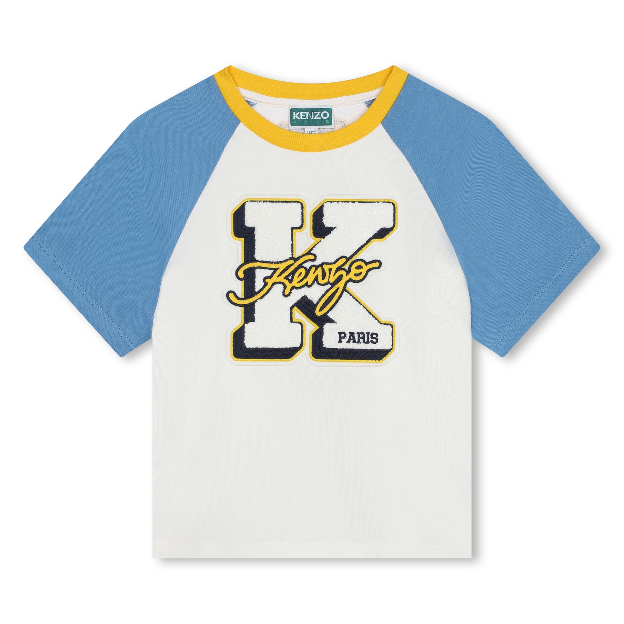 Camiseta multicolor de algodón KENZO KIDS para NIÑO