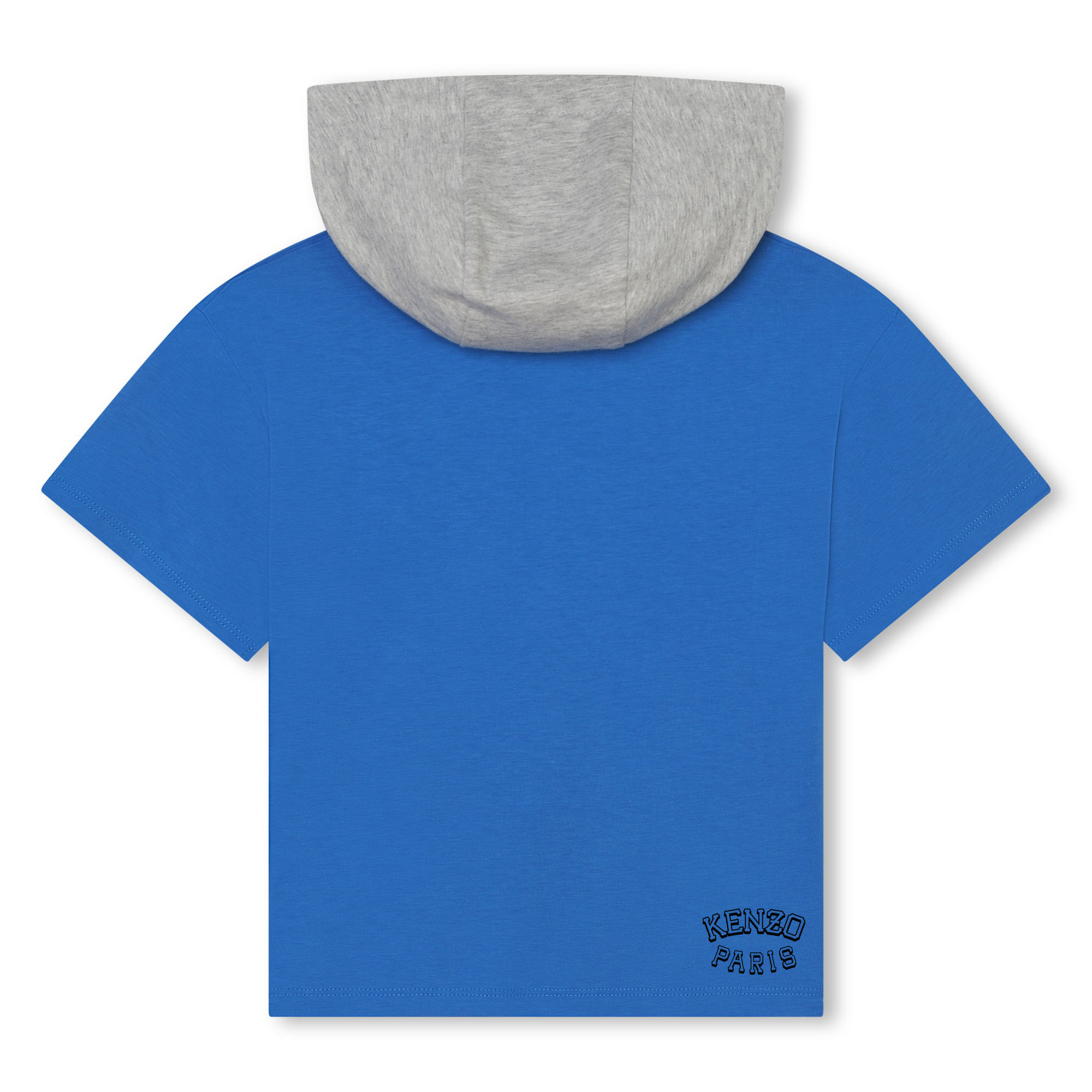 T-shirt cotone con cappuccio KENZO KIDS Per RAGAZZO