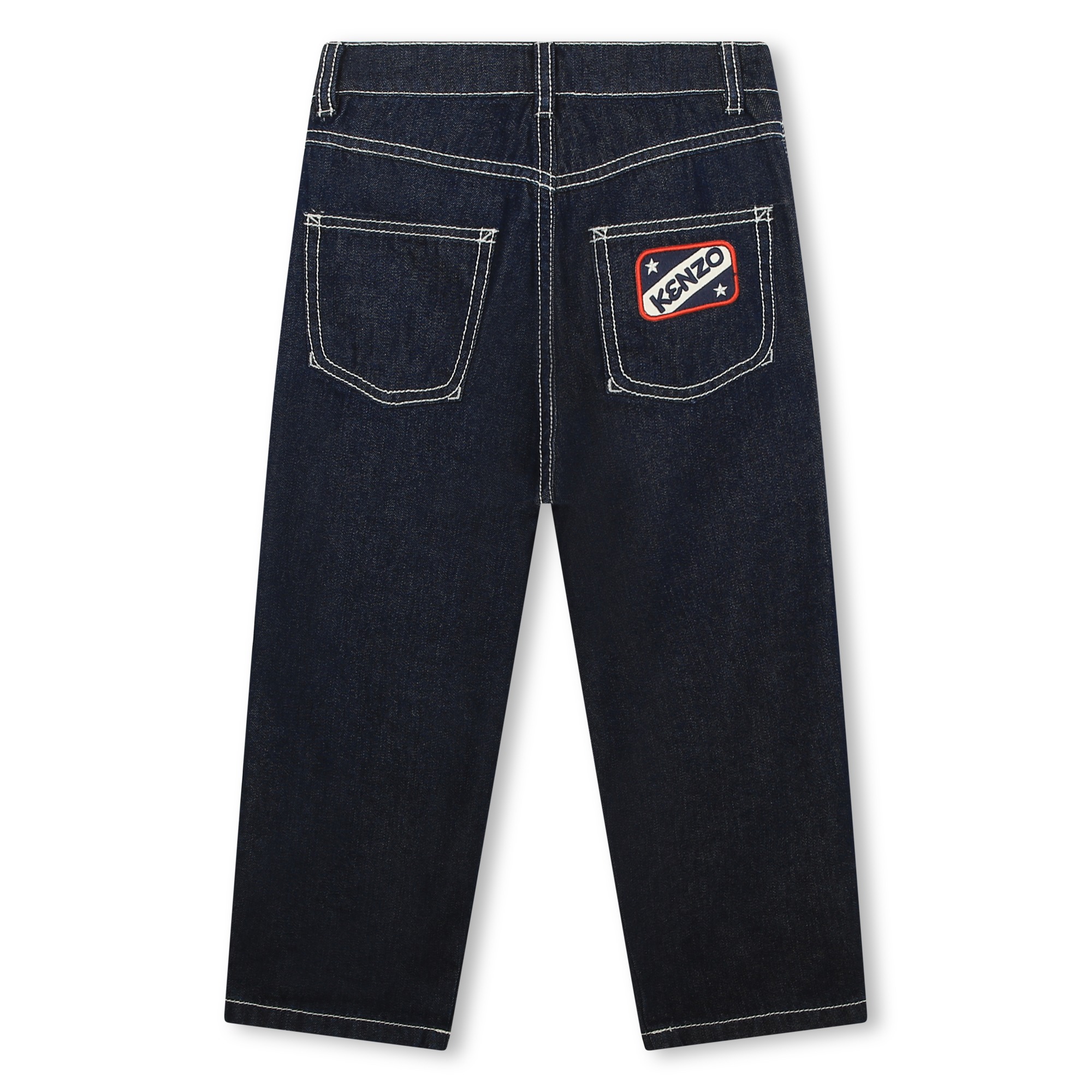 4-pocket press-stud jeans KENZO KIDS for BOY