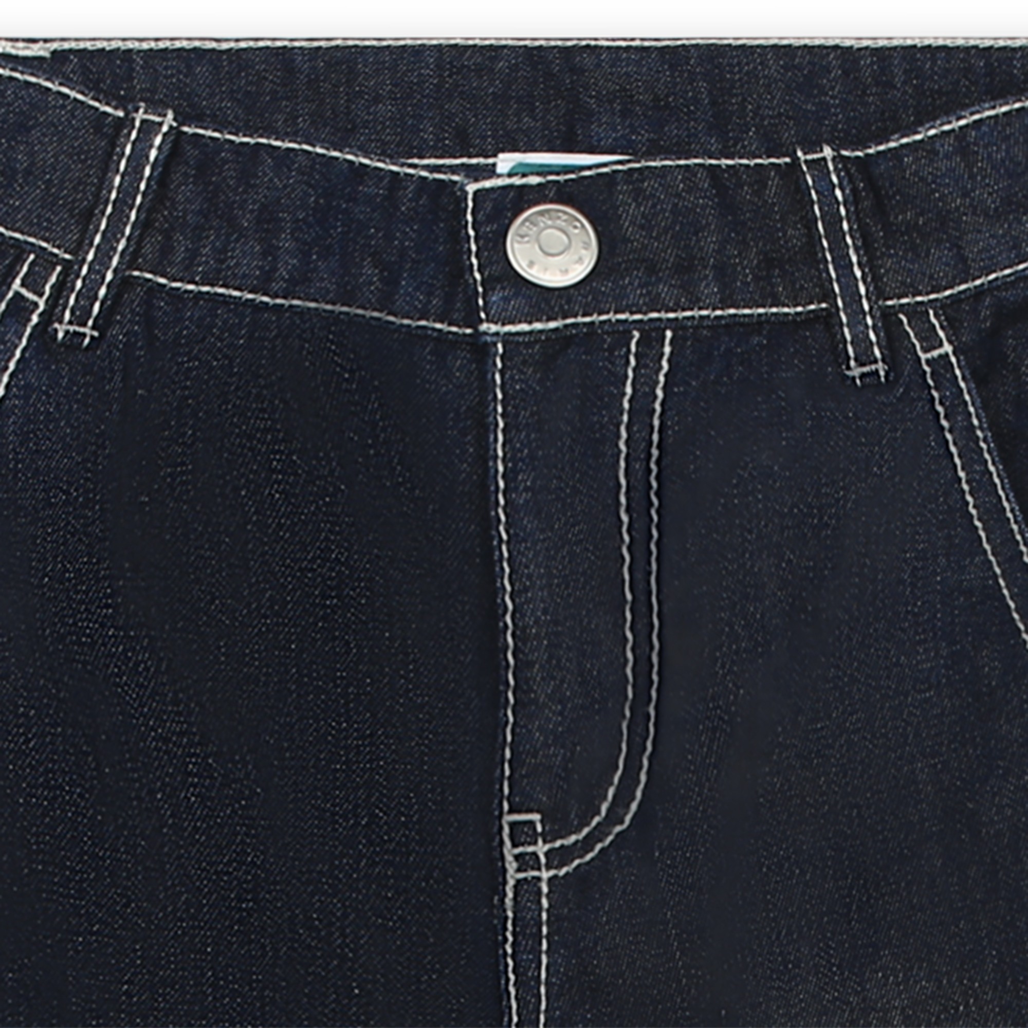4-Taschen-Jeans mit Druckknopf KENZO KIDS Für JUNGE