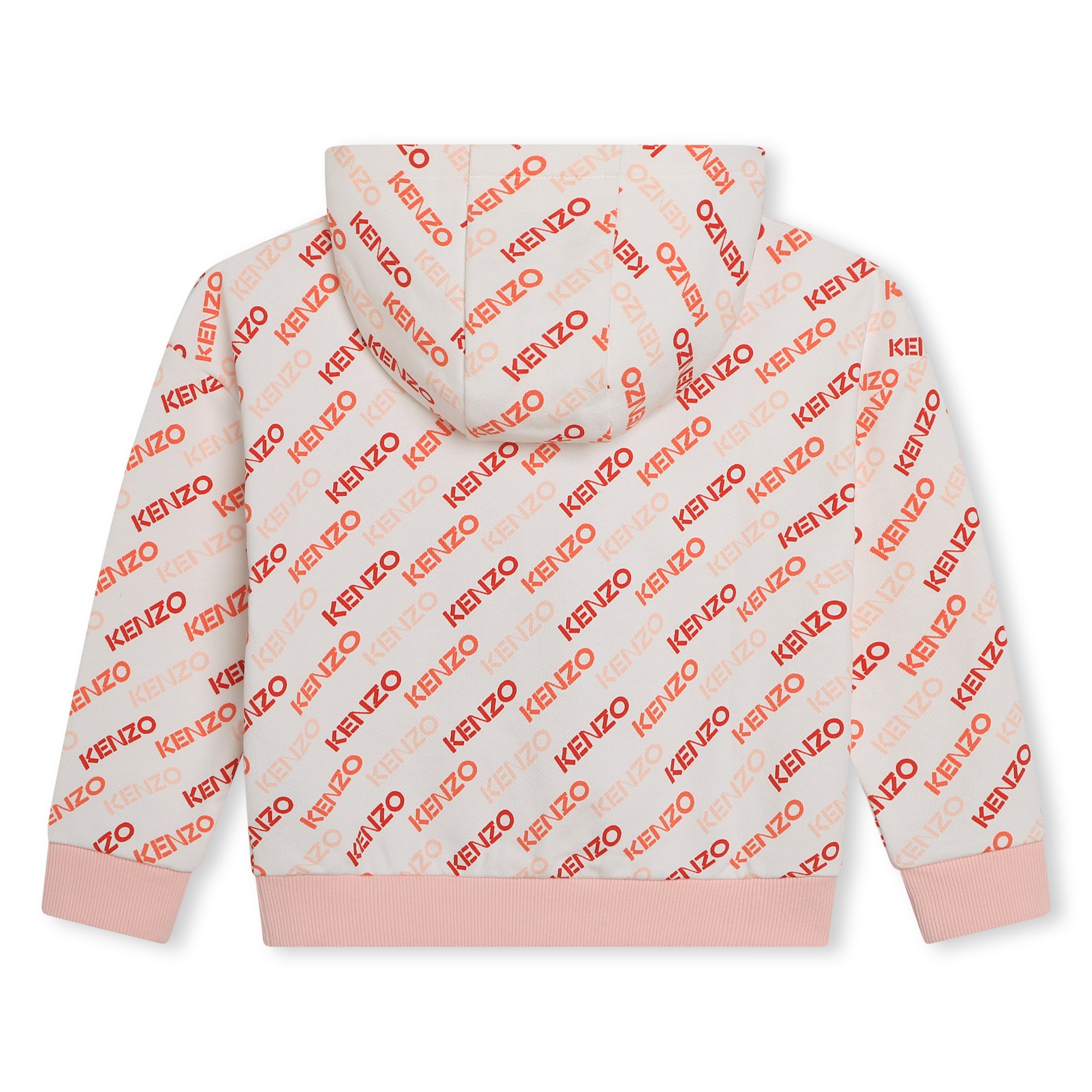 Sweat-shirt imprimé en coton KENZO KIDS pour FILLE