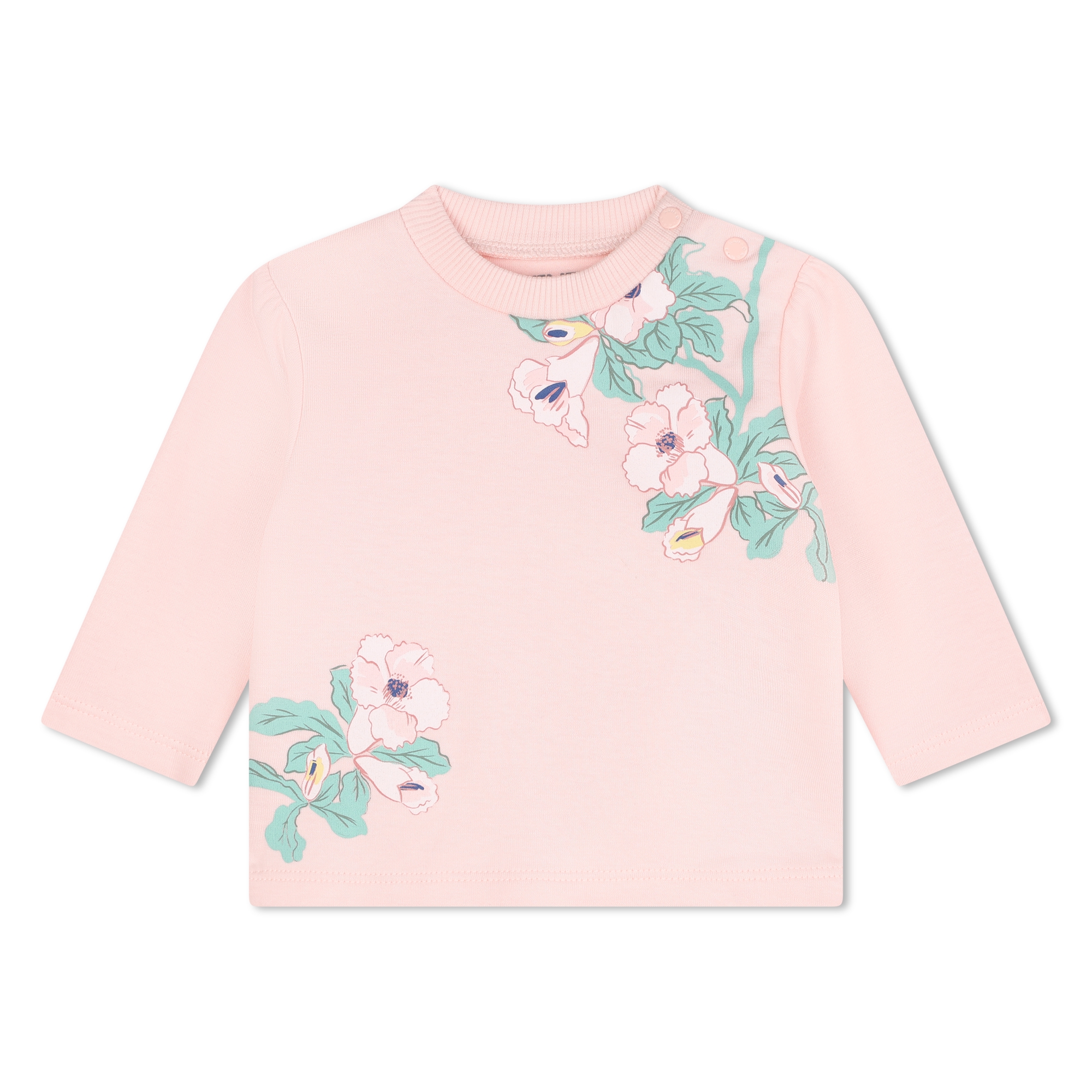 T-shirt et pantalon bimatière KENZO KIDS pour FILLE