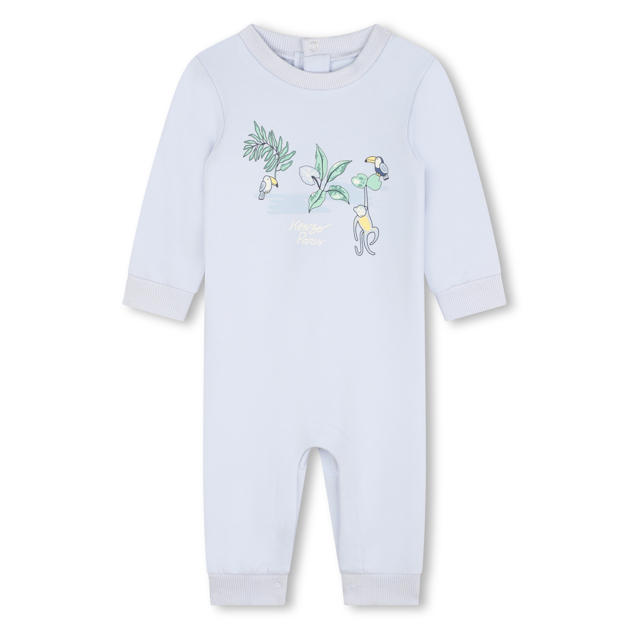 Combinaison et bonnet en coton KENZO KIDS pour GARCON