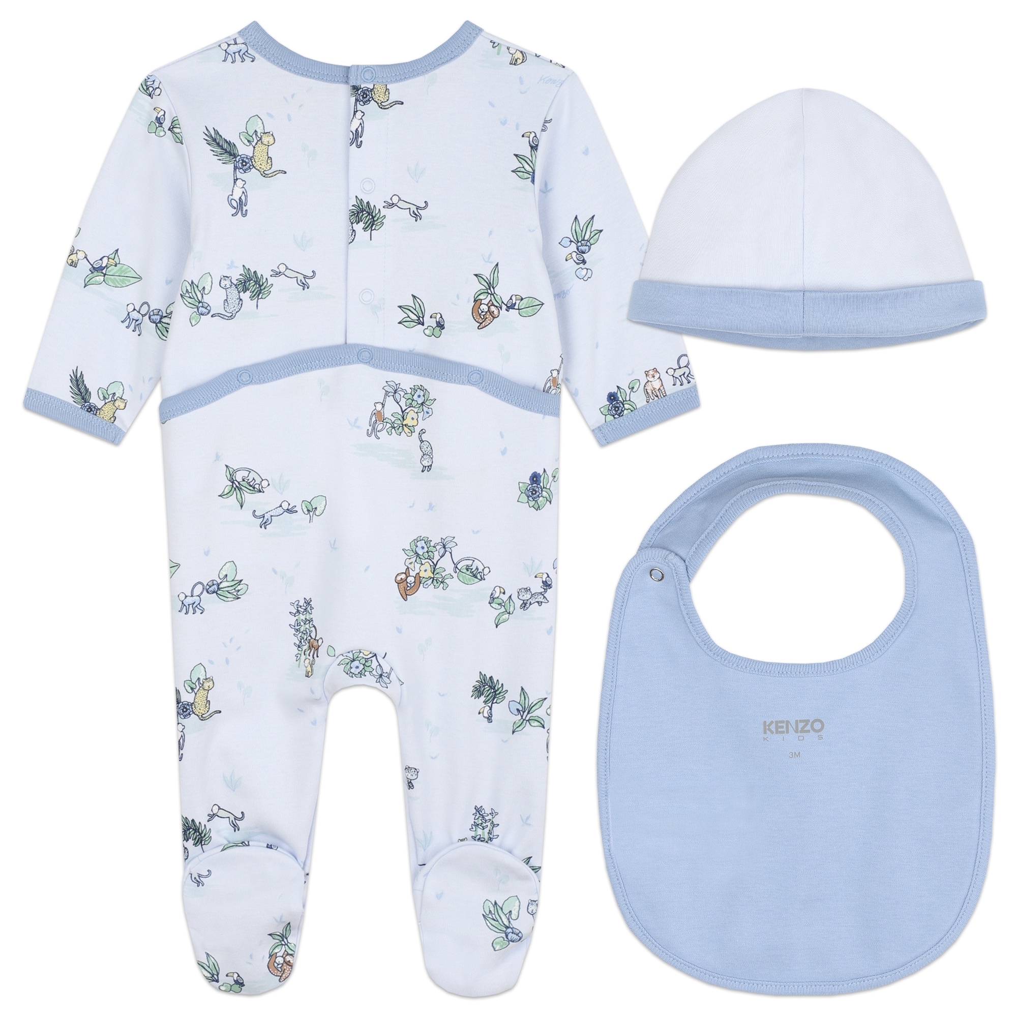 Pyjama, bavoir et bonnet KENZO KIDS pour GARCON