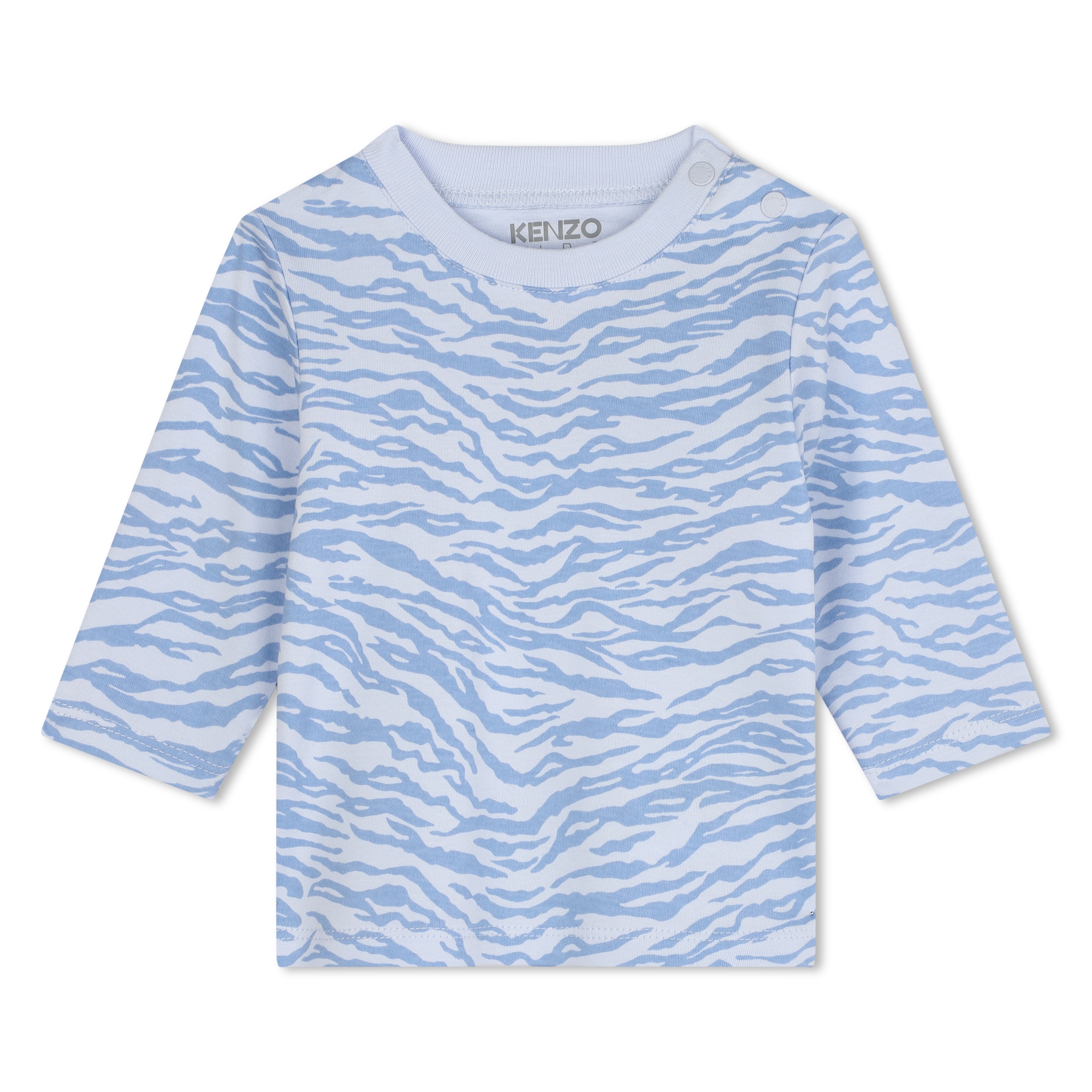 T-shirt et salopette en coton KENZO KIDS pour GARCON