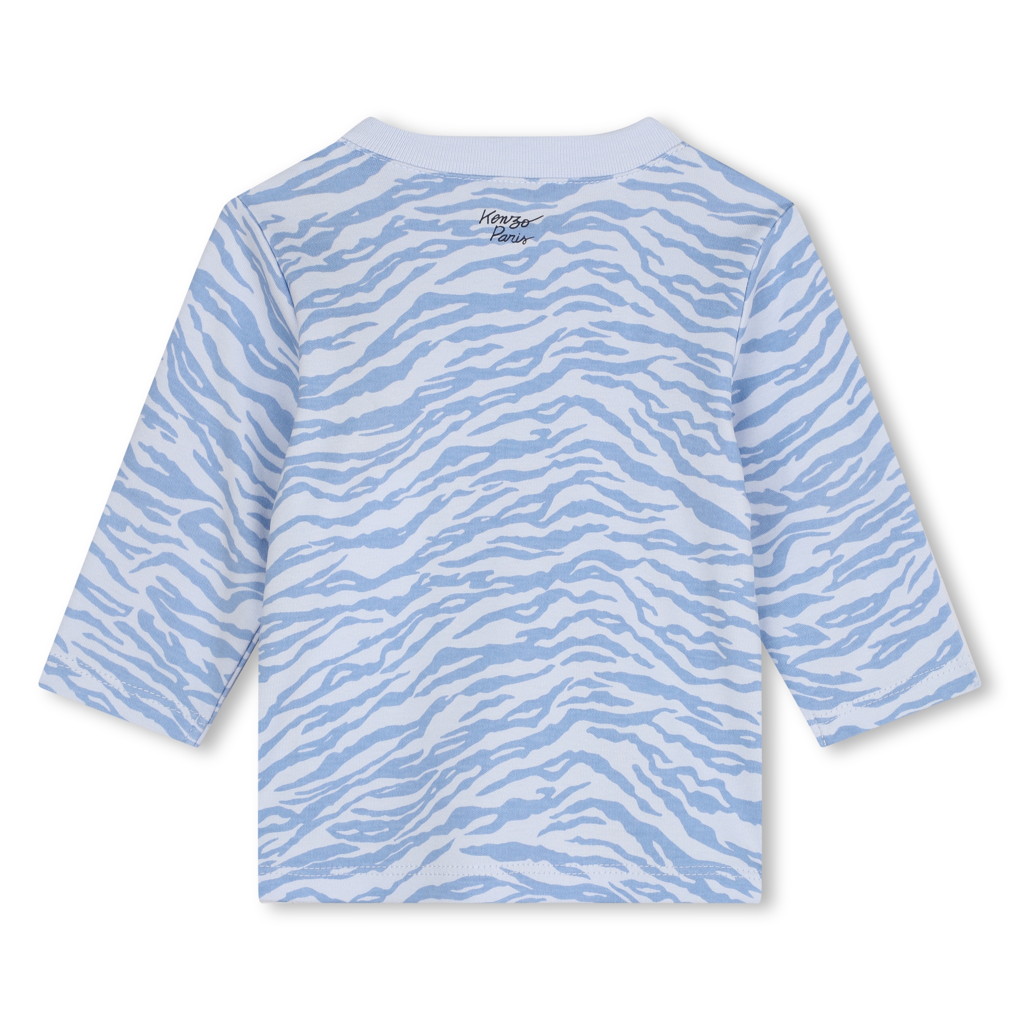 Katoenen T-shirt en tuinbroek KENZO KIDS Voor