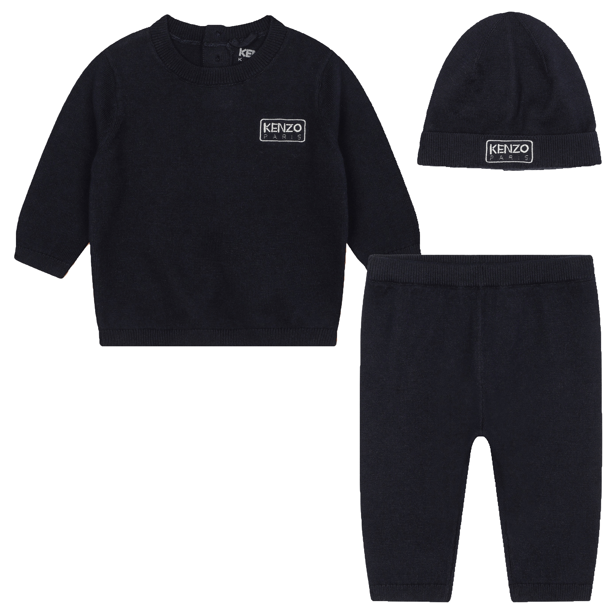 Set in cotone e cachemire KENZO KIDS Per UNISEX