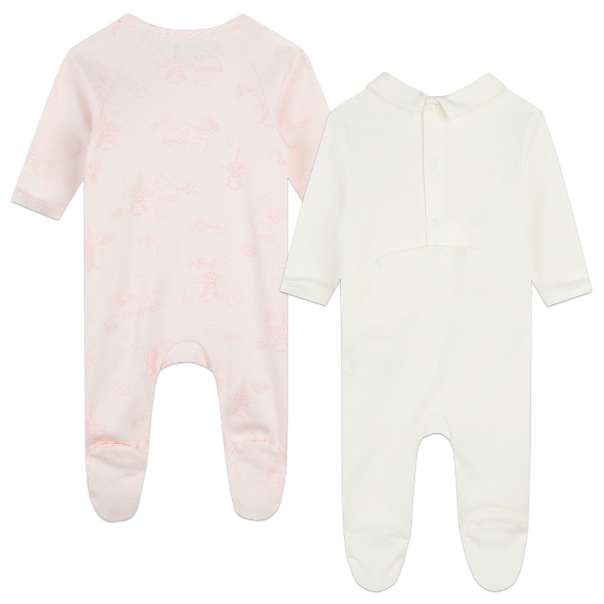 Lot de 2 pyjamas en coton KENZO KIDS pour UNISEXE