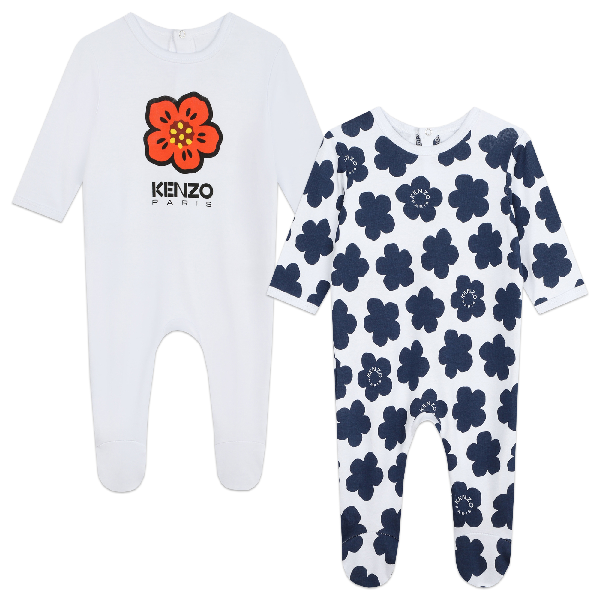 Pack de 2 pijamas de algodón KENZO KIDS para UNISEXO