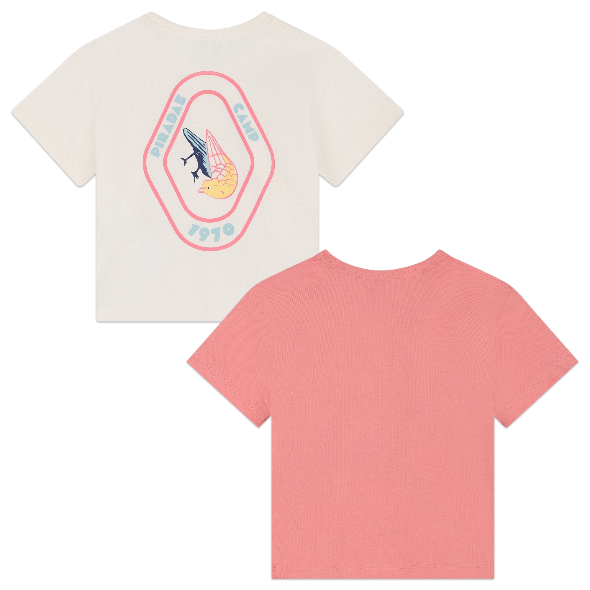 2 t-shirt a maniche corte KENZO KIDS Per BAMBINA