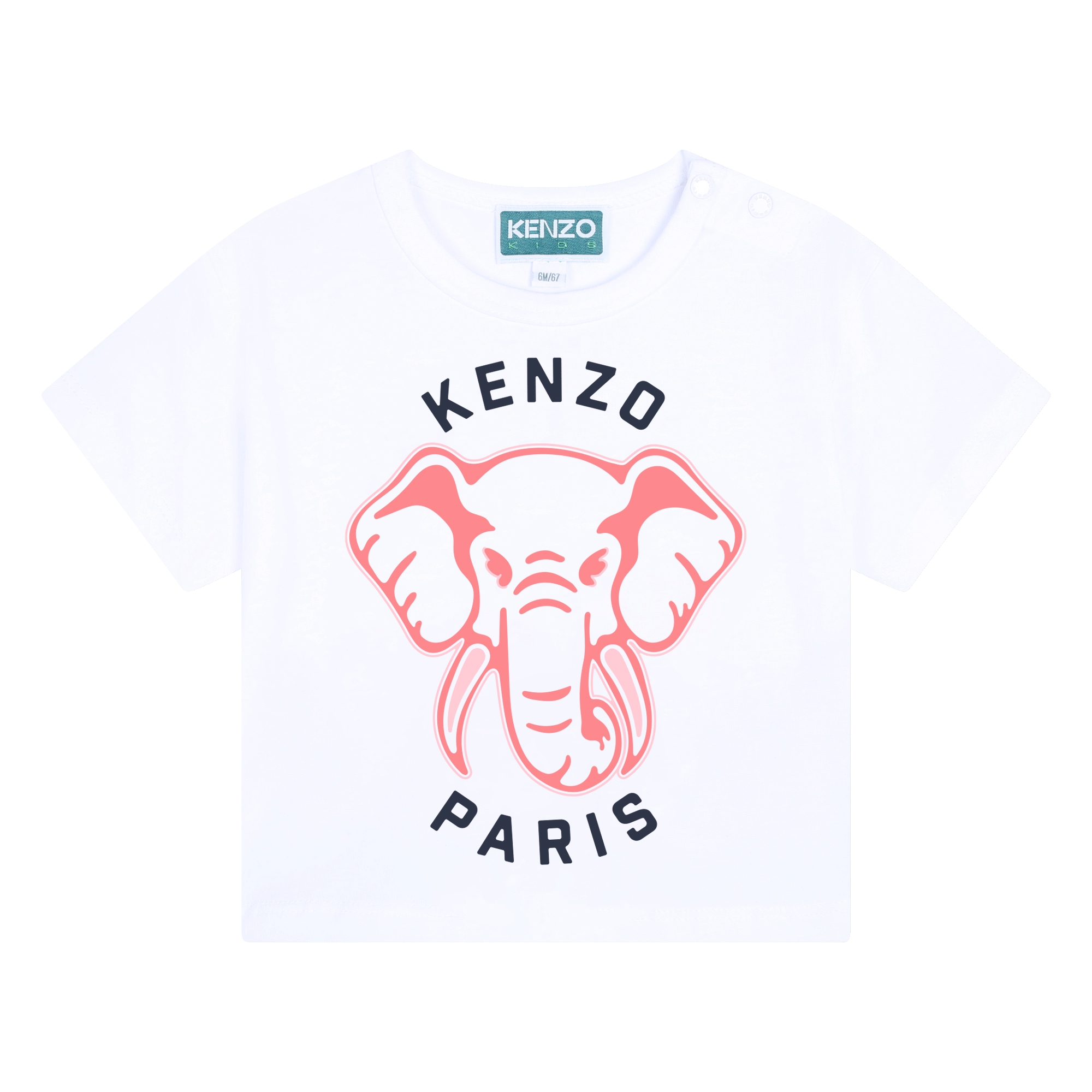 T-shirt à manches courtes KENZO KIDS pour FILLE