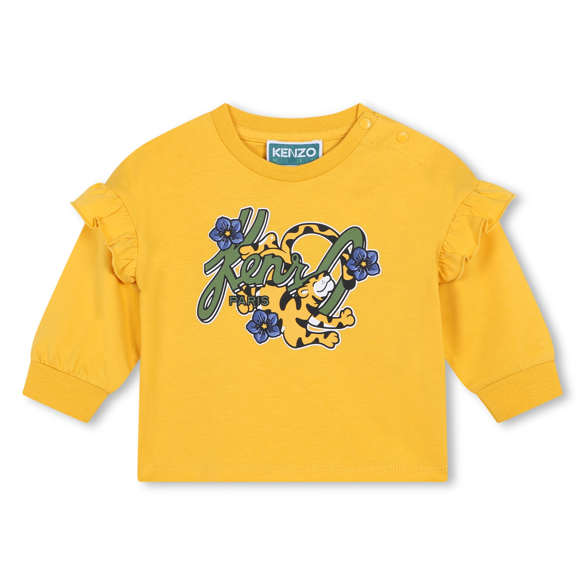 T-shirt a maniche lunghe KENZO KIDS Per BAMBINA