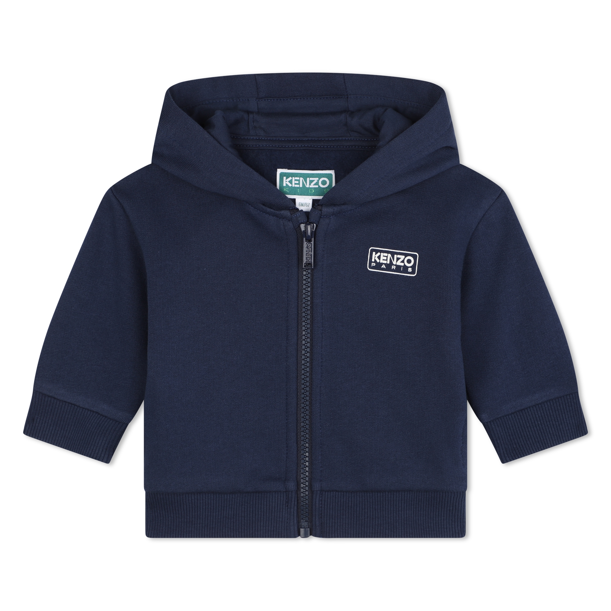 Cardigan zippé et pantalon KENZO KIDS pour GARCON