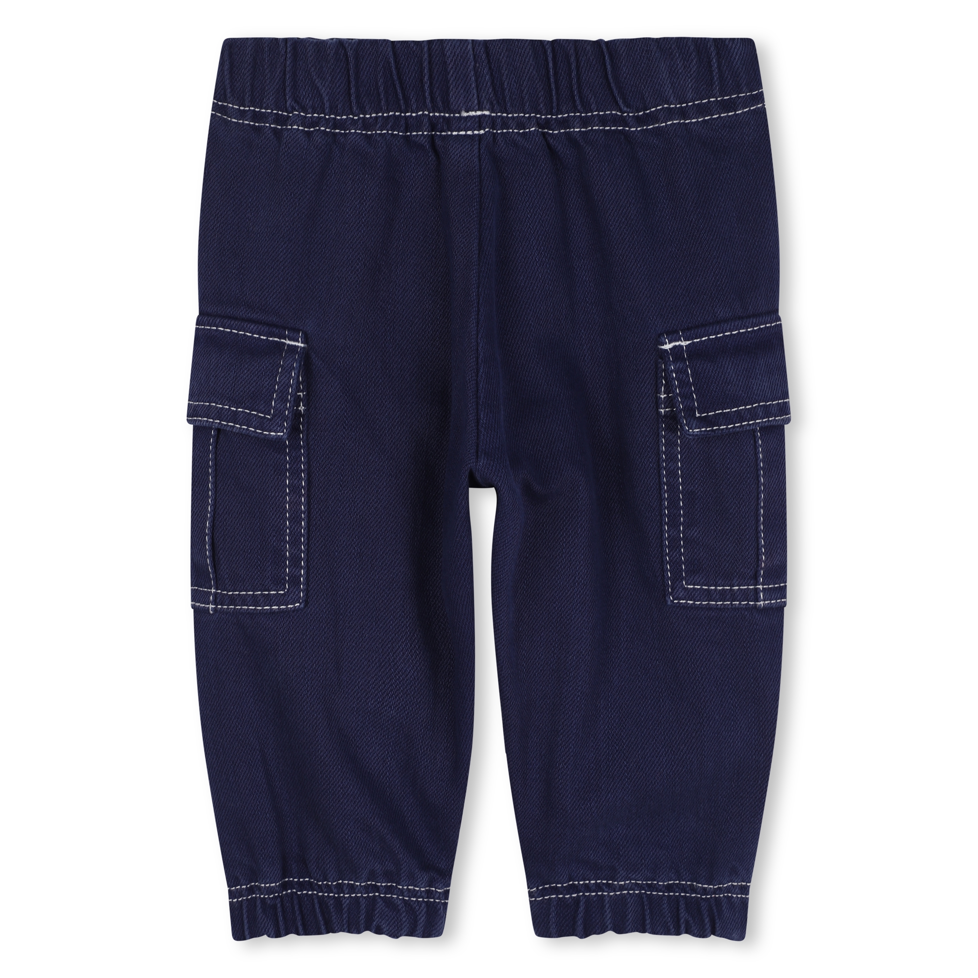 Pantalon en coton avec badges KENZO KIDS pour GARCON