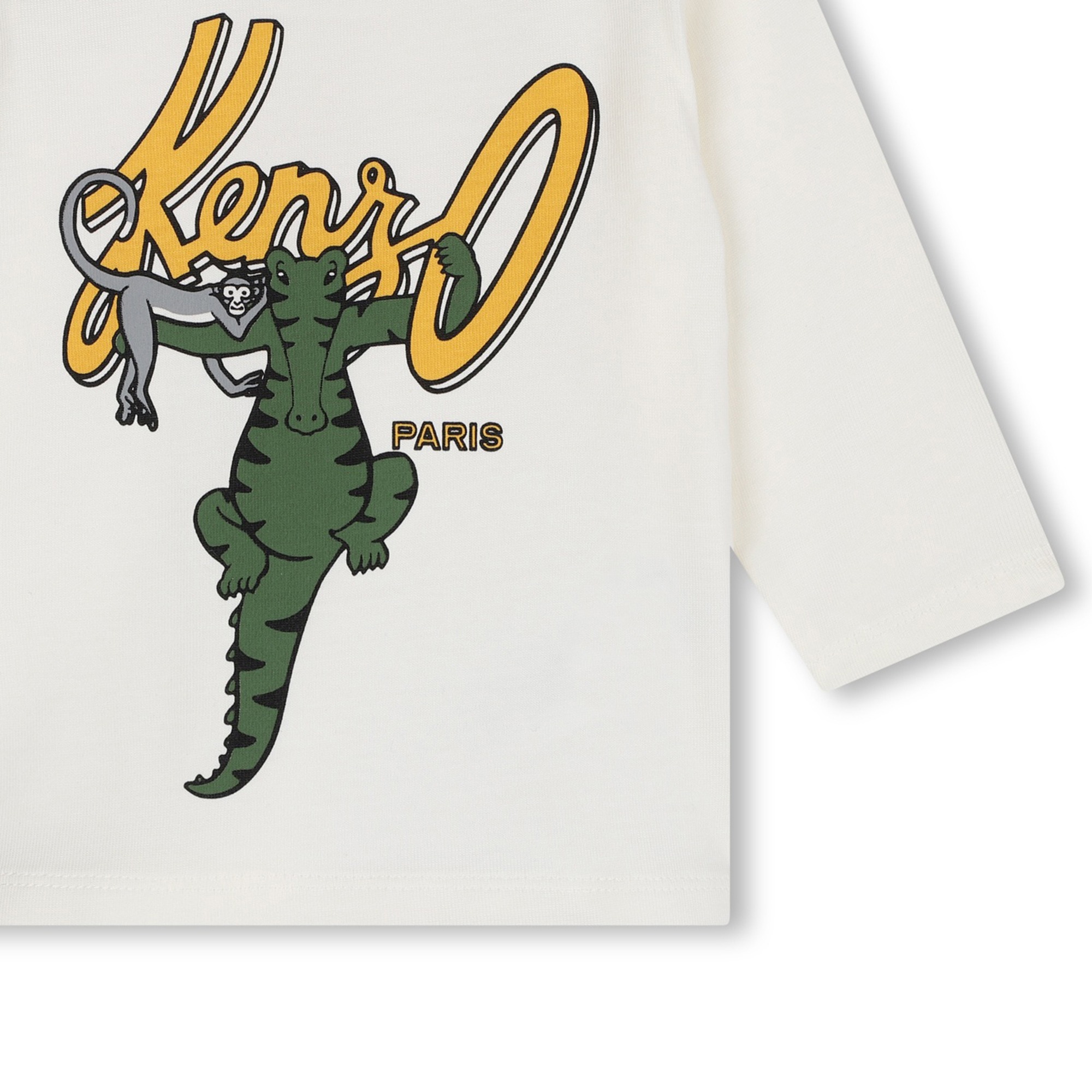 T-shirt à manches longues KENZO KIDS pour GARCON