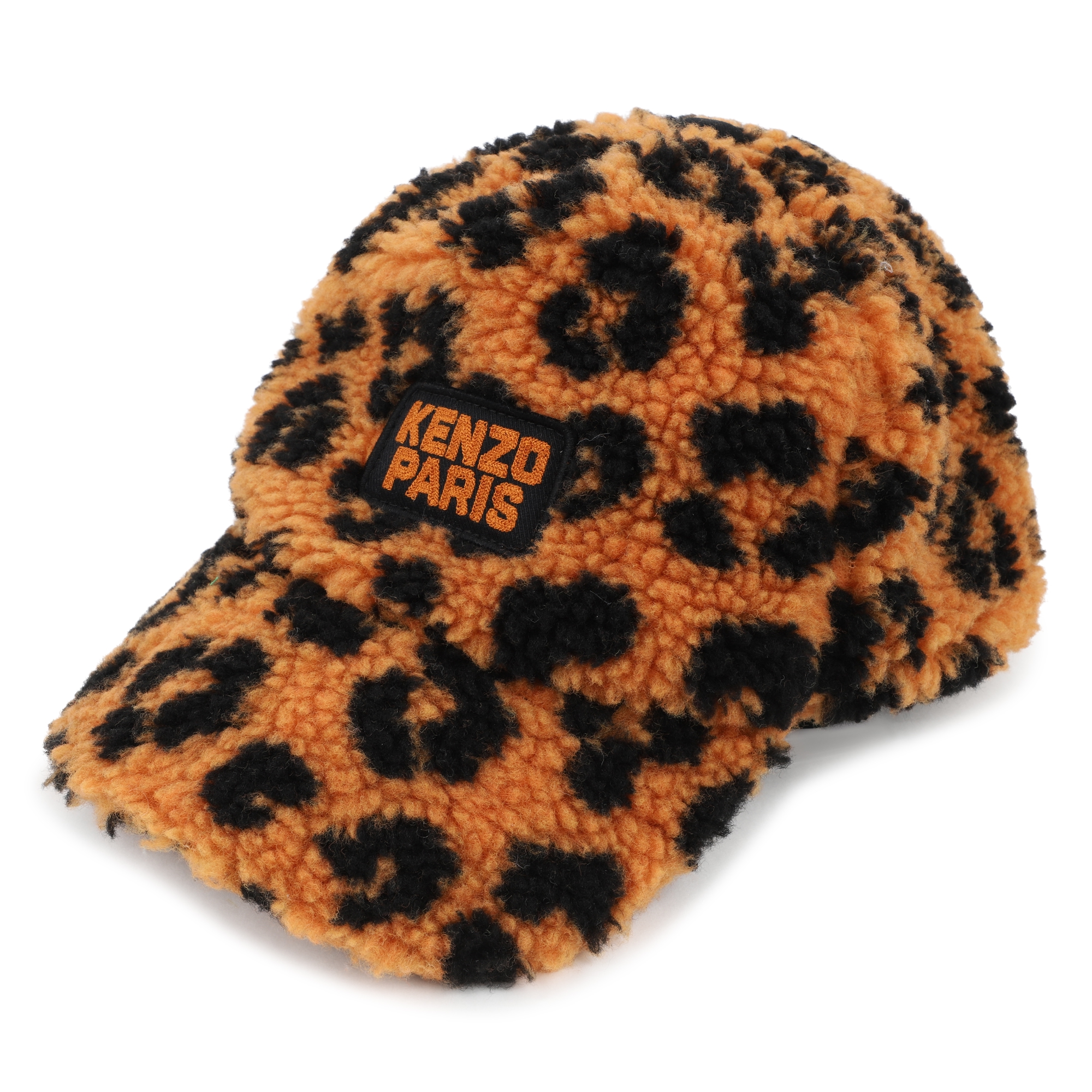 Leopard-print cap KENZO KIDS for UNISEX