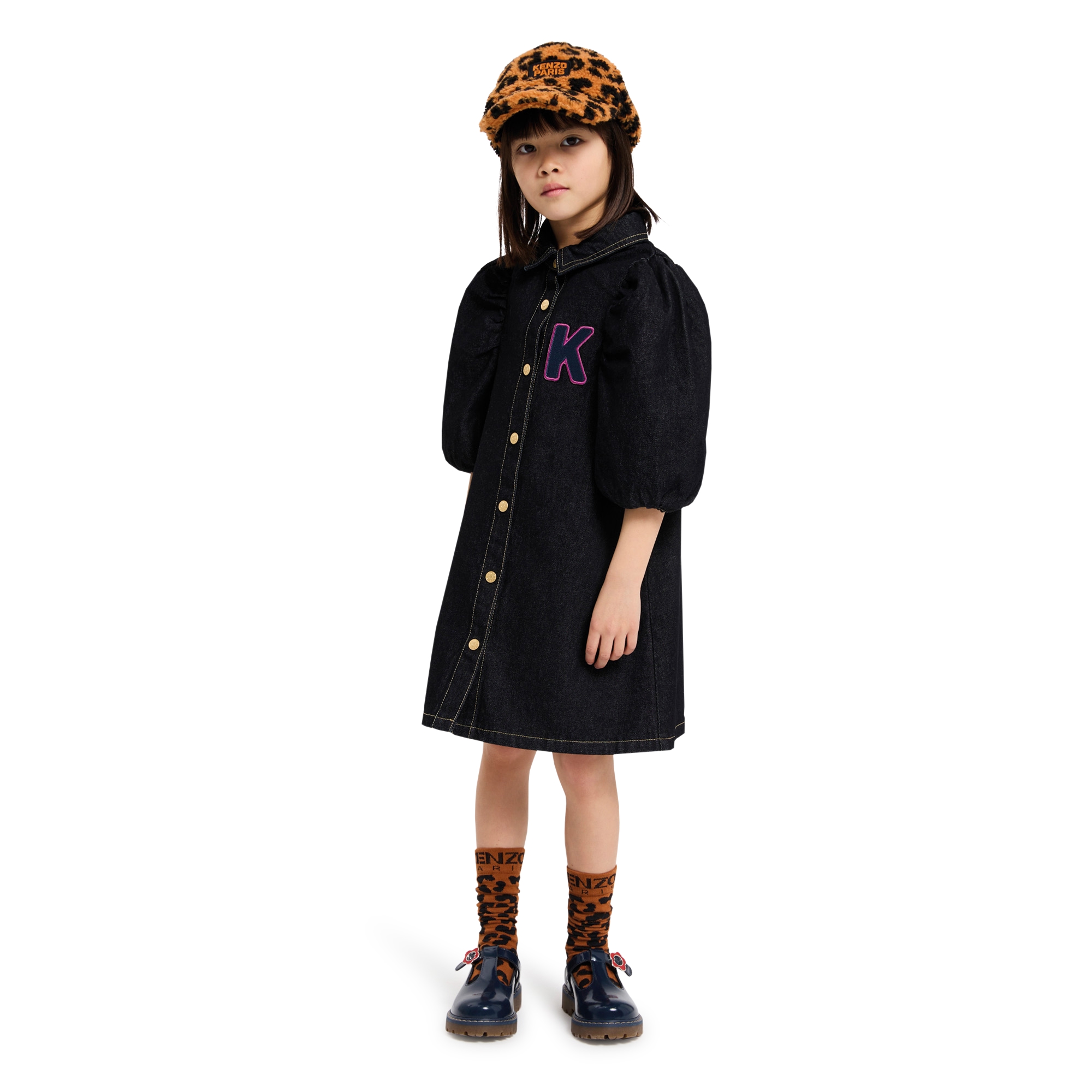 Kappe mit Leopardenmuster KENZO KIDS Für UNISEX