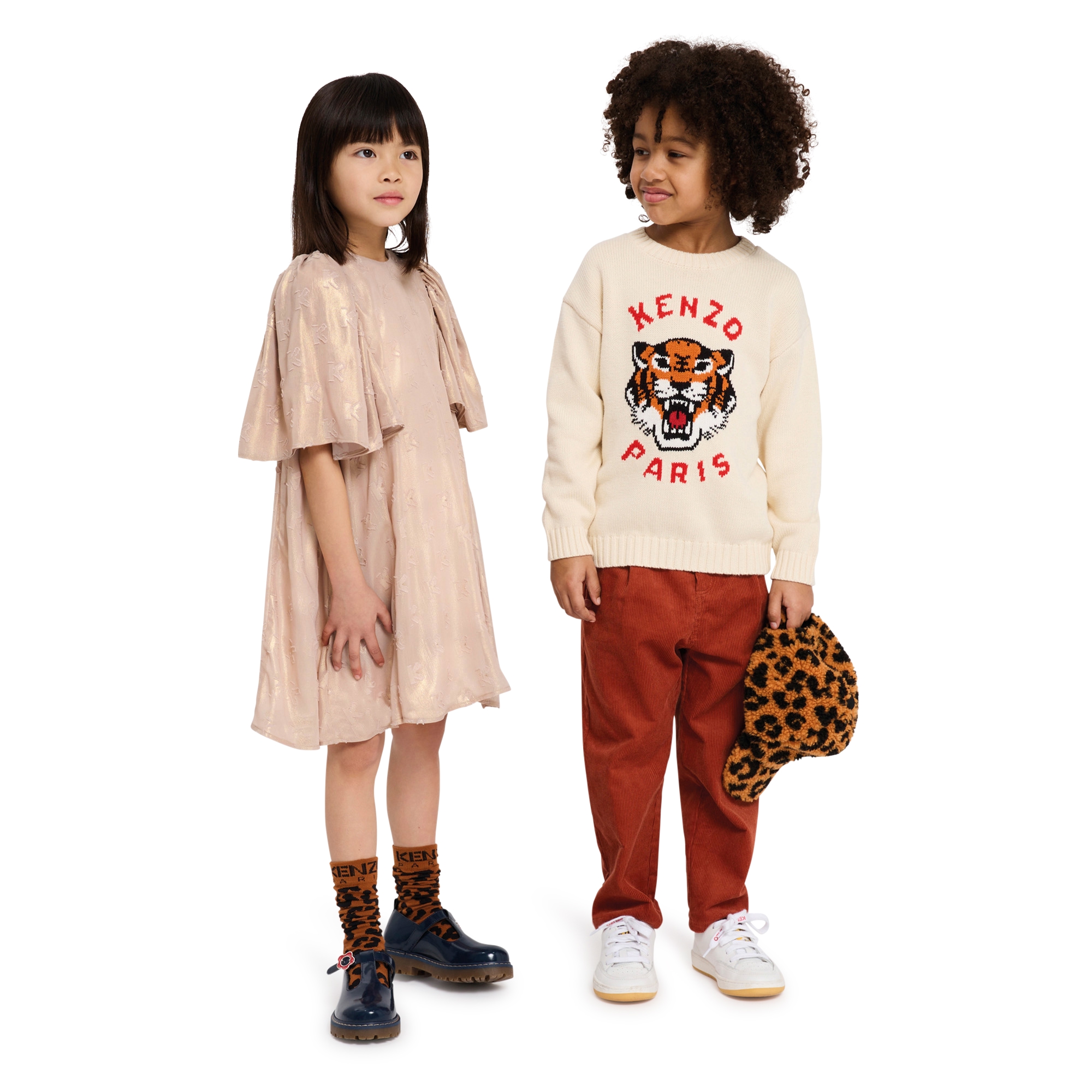 Kappe mit Leopardenmuster KENZO KIDS Für UNISEX