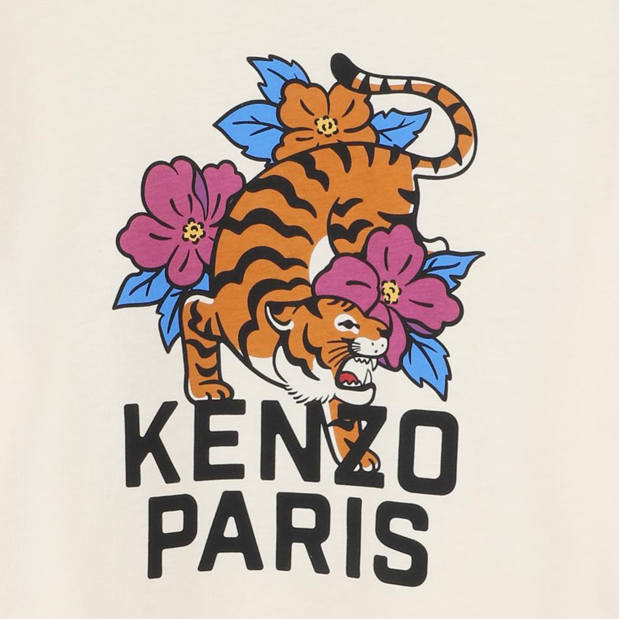 T-shirt a maniche lunghe KENZO KIDS Per BAMBINA