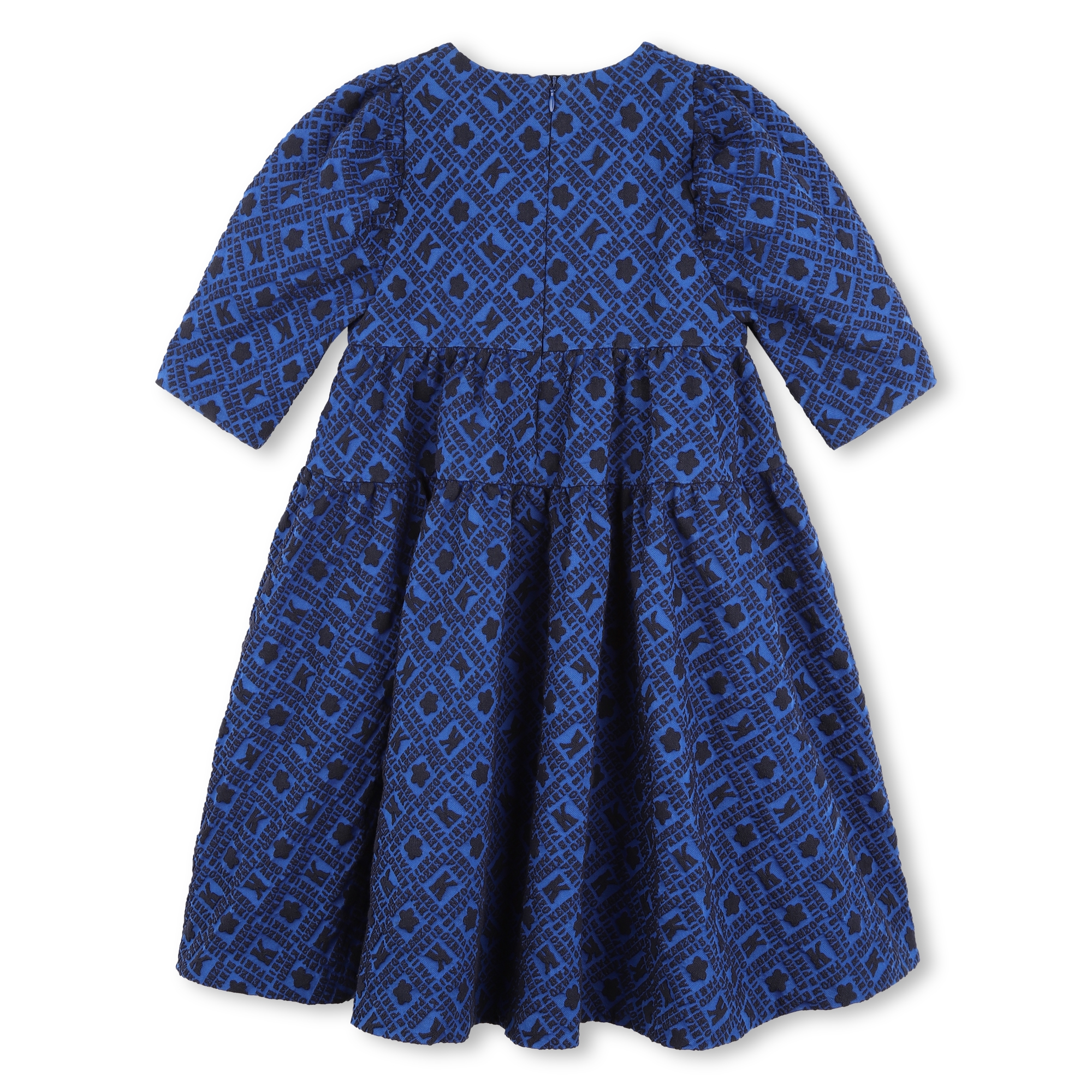 Gemustertes Kleid mit Raffung KENZO KIDS Für MÄDCHEN