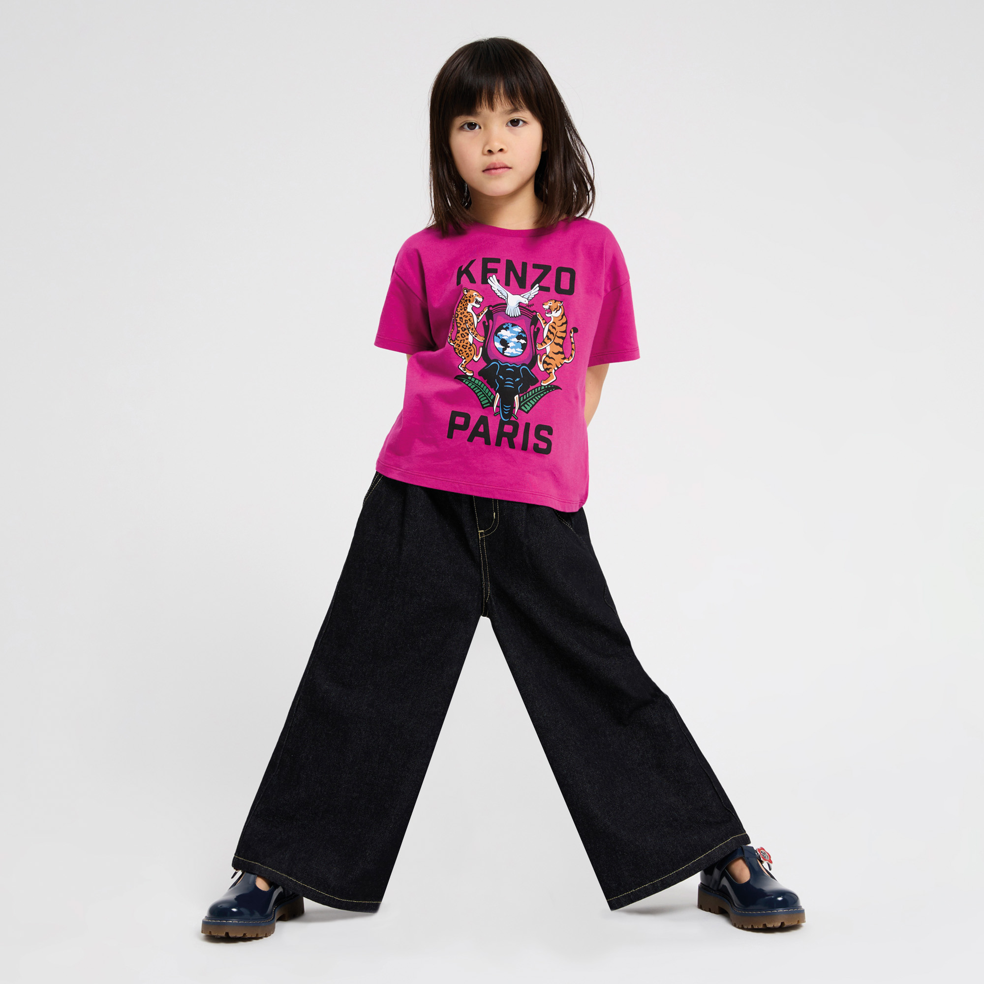 Short-sleeved T-shirt KENZO KIDS for GIRL