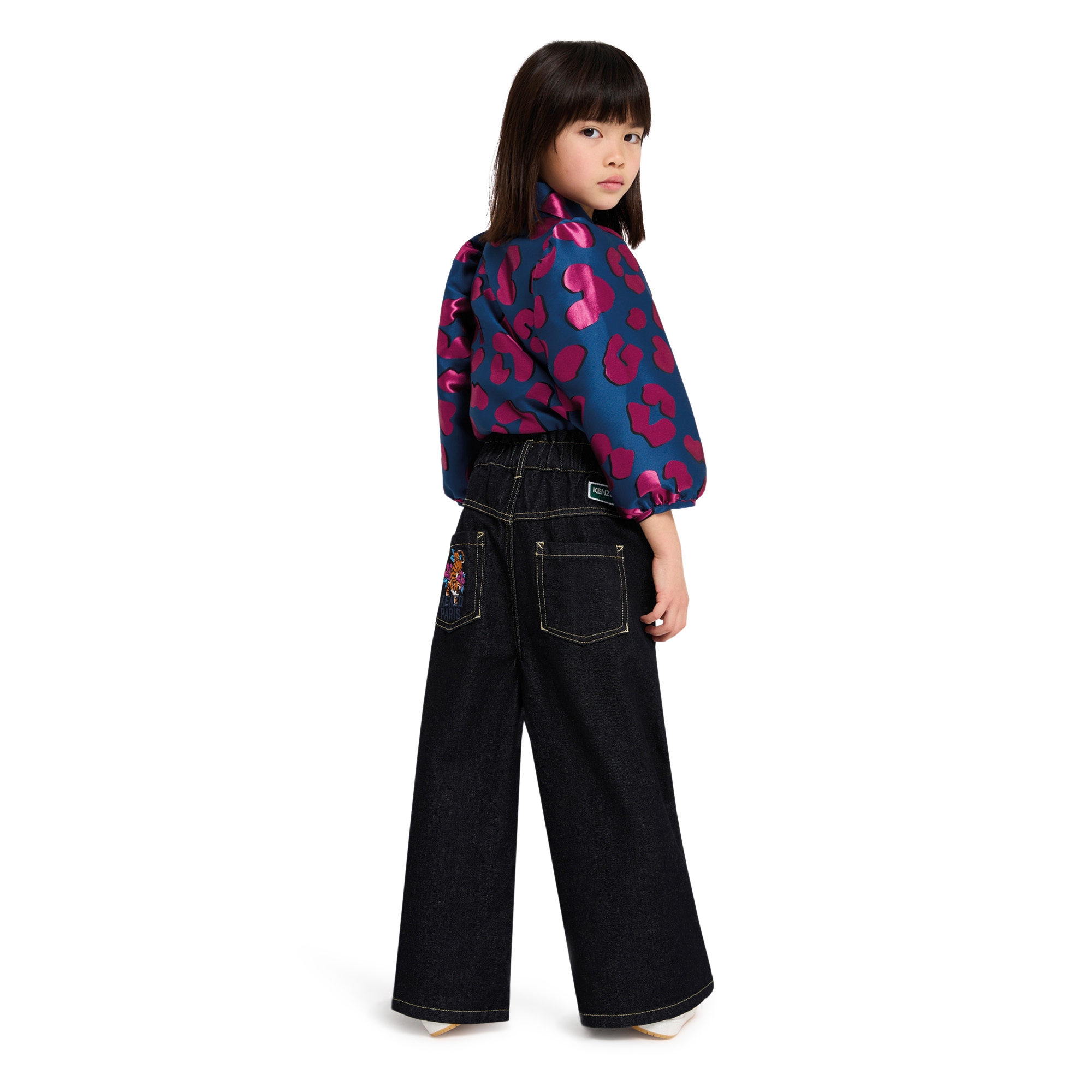 Pantaloni in denim KENZO KIDS Per BAMBINA