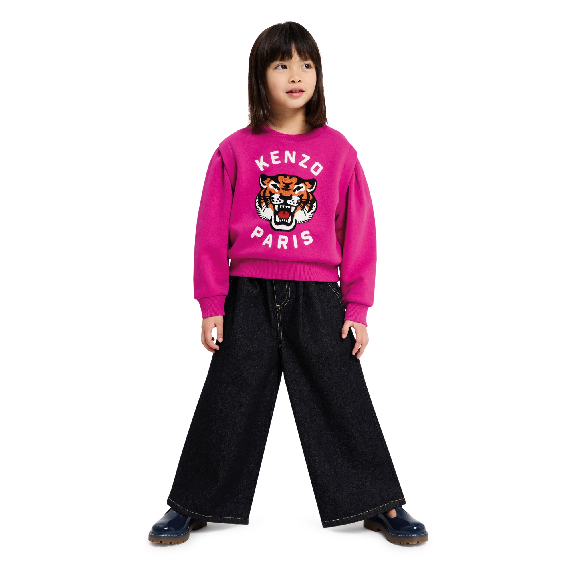 Gathered sweatshirt KENZO KIDS for GIRL