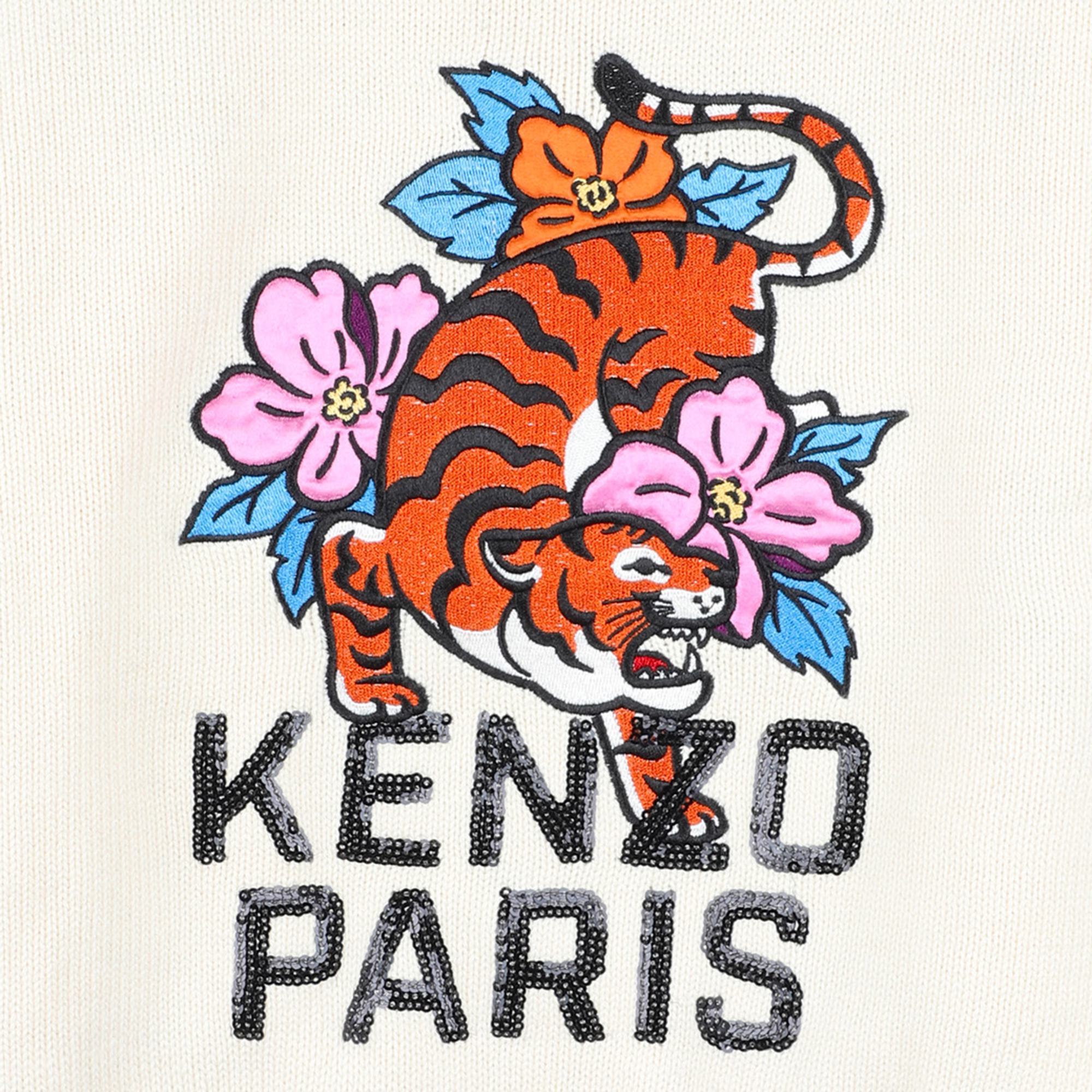 Pull en tricot KENZO KIDS pour FILLE