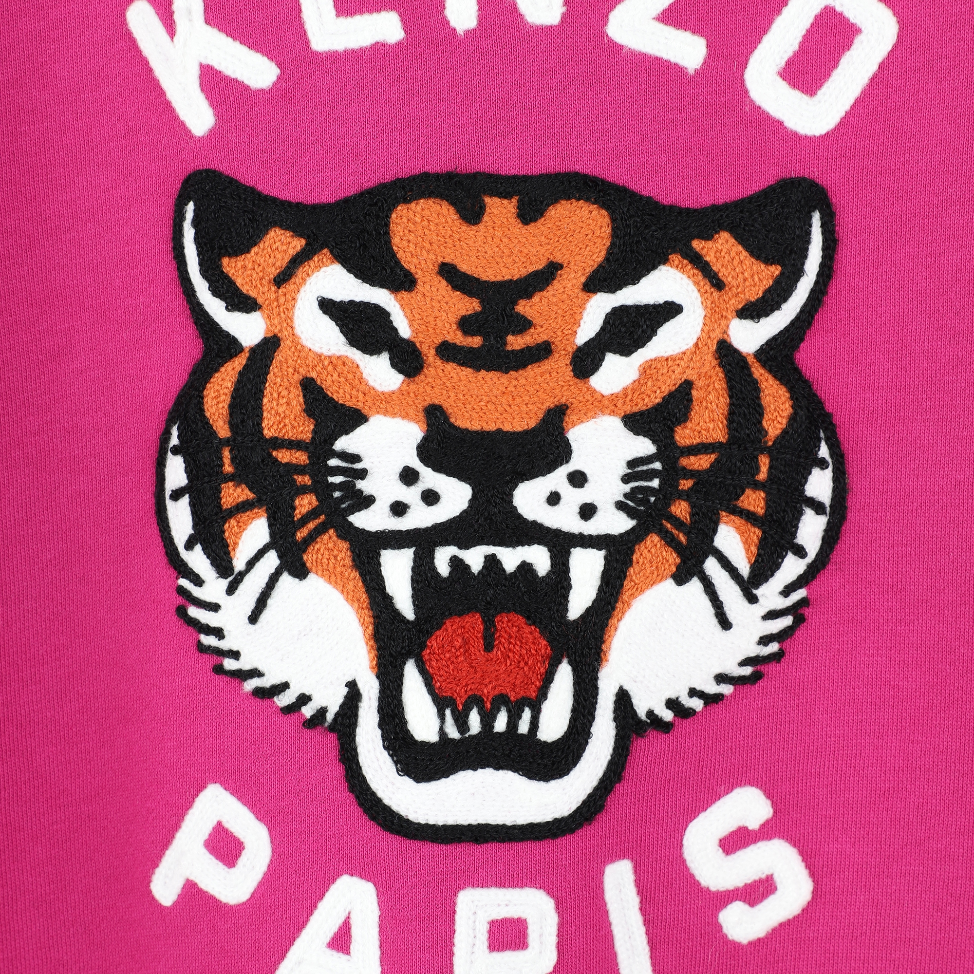 Robe molletonnée à fronces KENZO KIDS pour FILLE