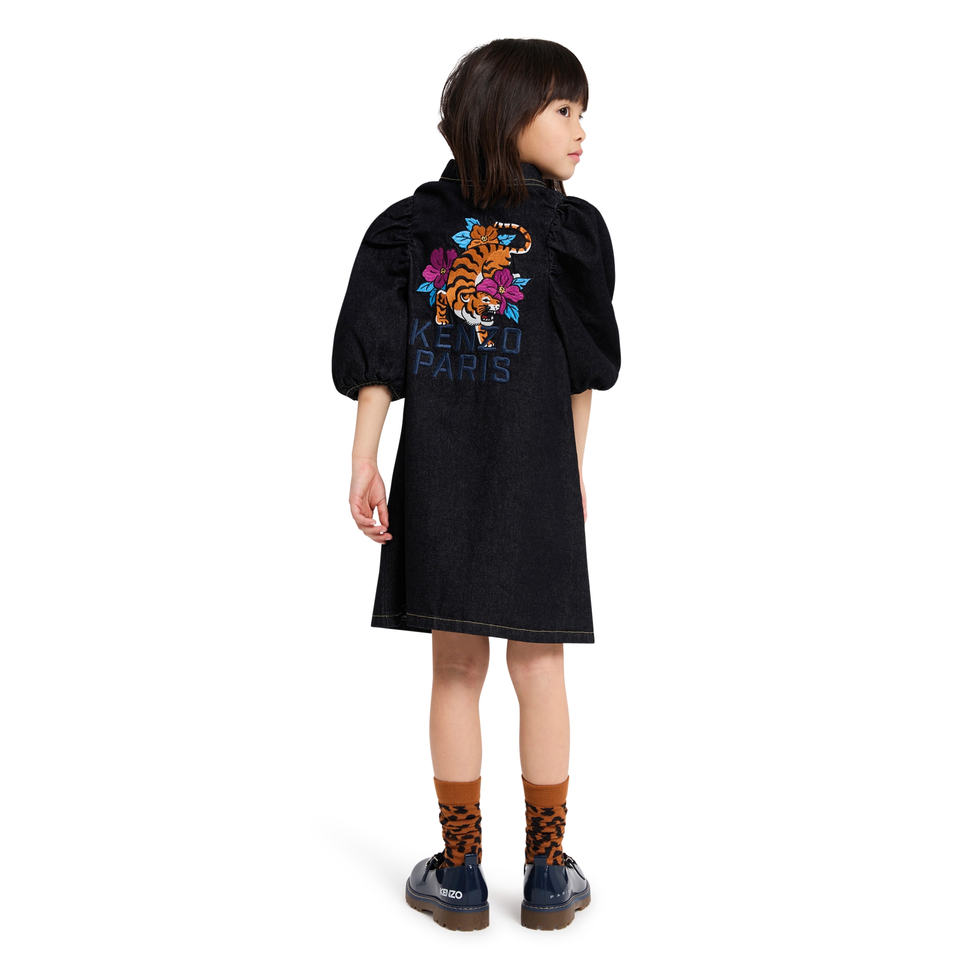 Robe en denim KENZO KIDS pour FILLE