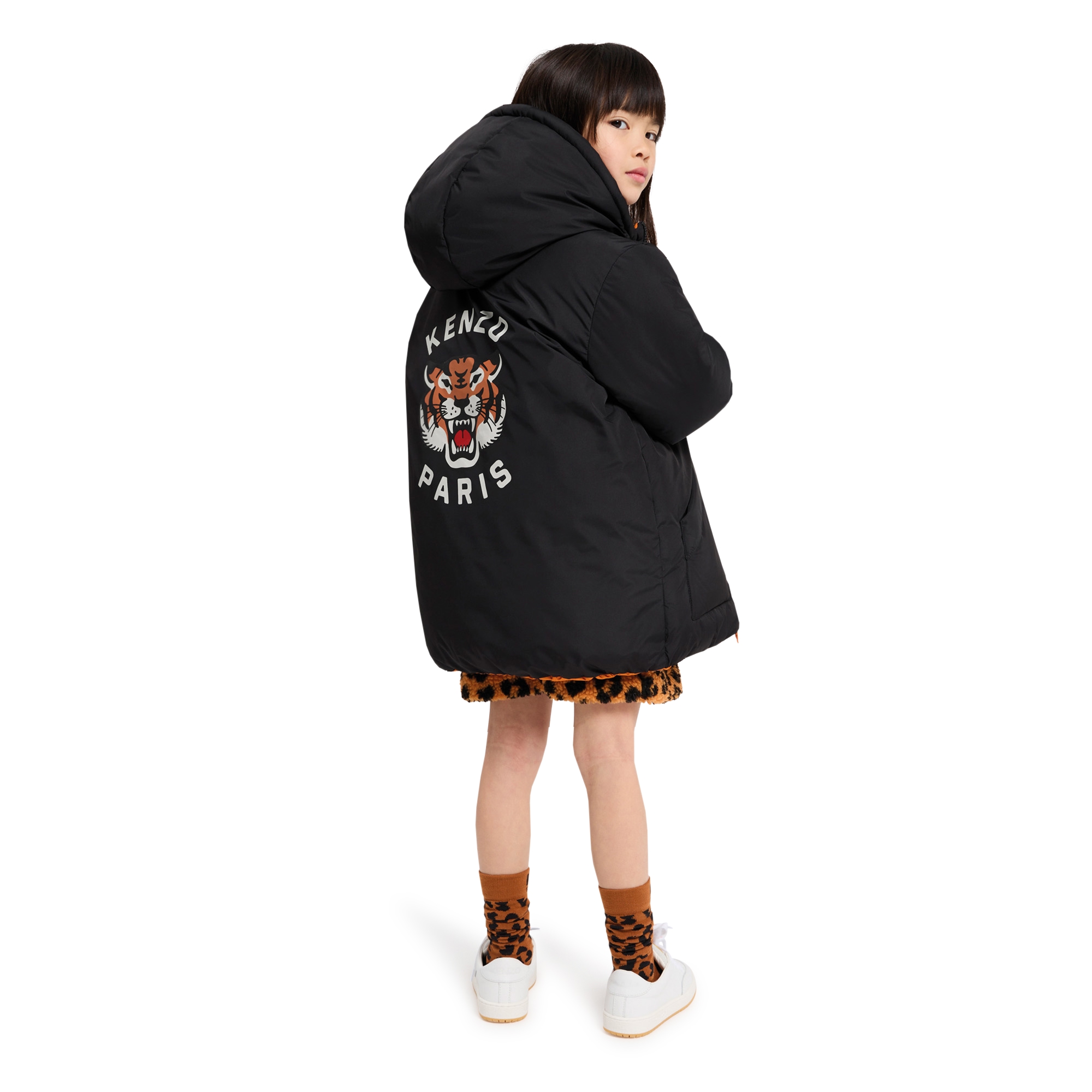 Wasserabweisende Wendejacke KENZO KIDS Für UNISEX