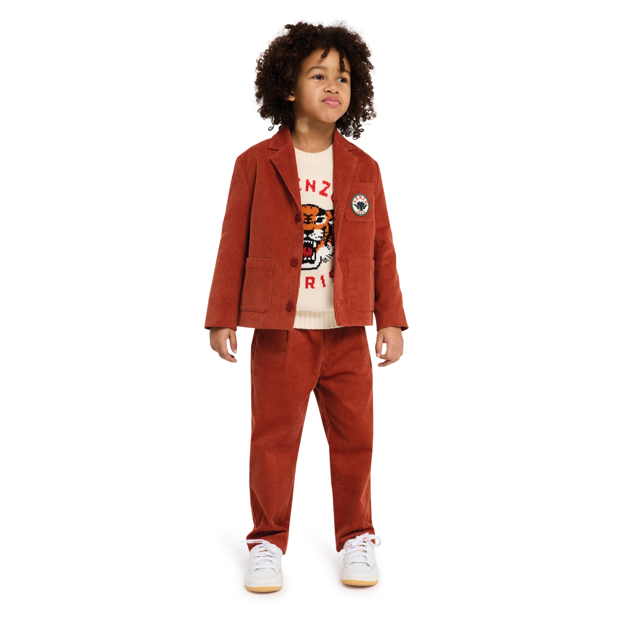 Chaqueta de traje de pana KENZO KIDS para NIÑO