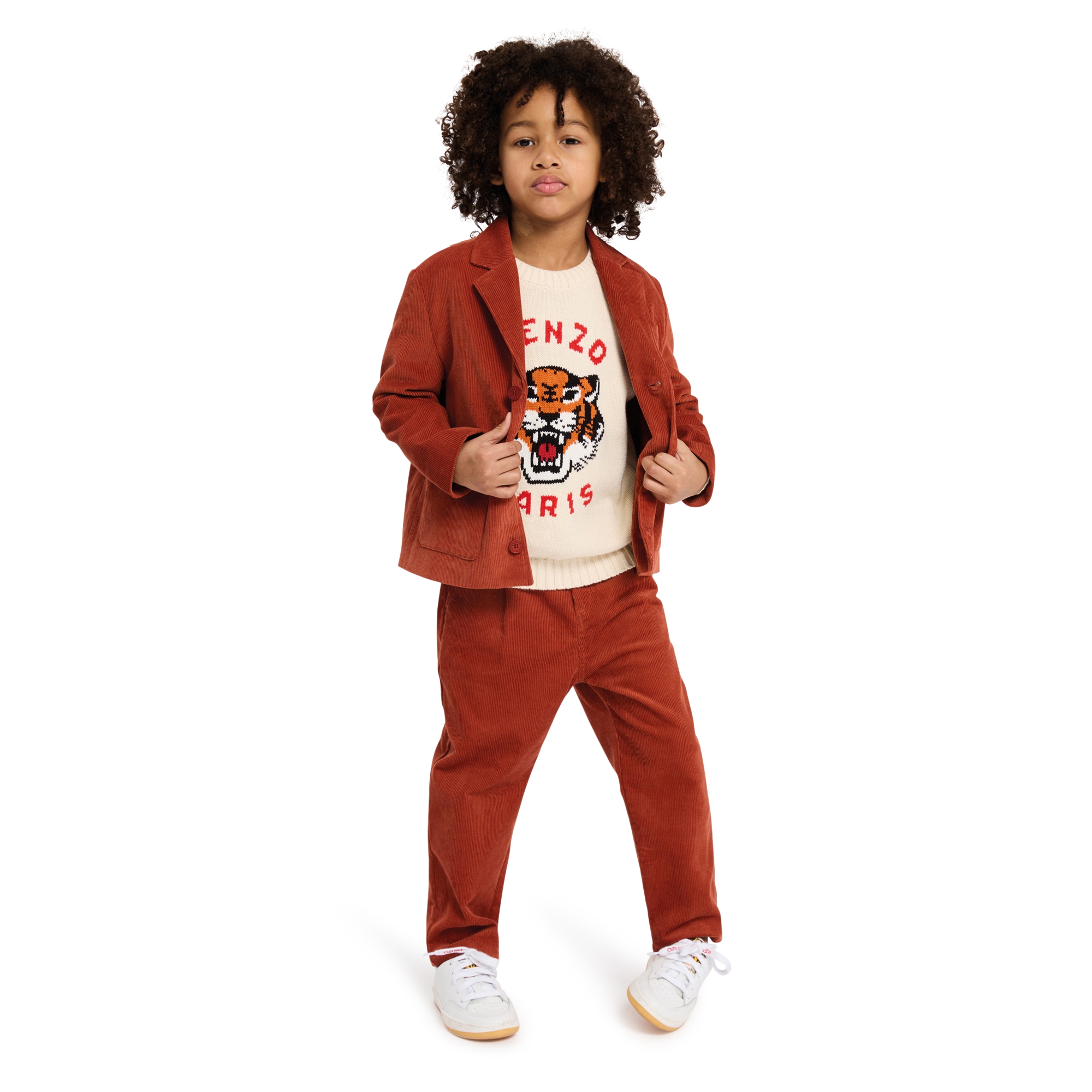 Chaqueta de traje de pana KENZO KIDS para NIÑO