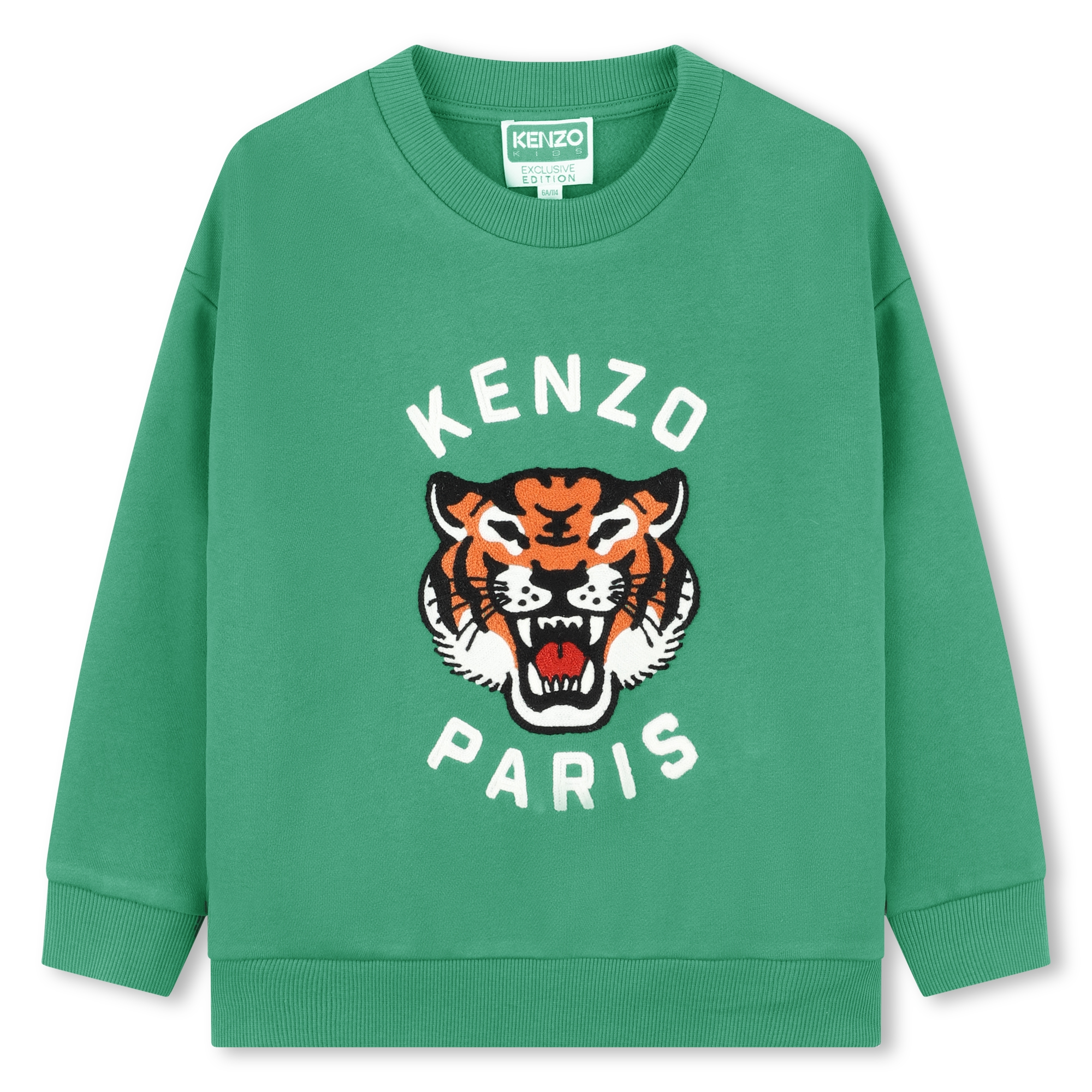 Felpa verde kenzo on sale