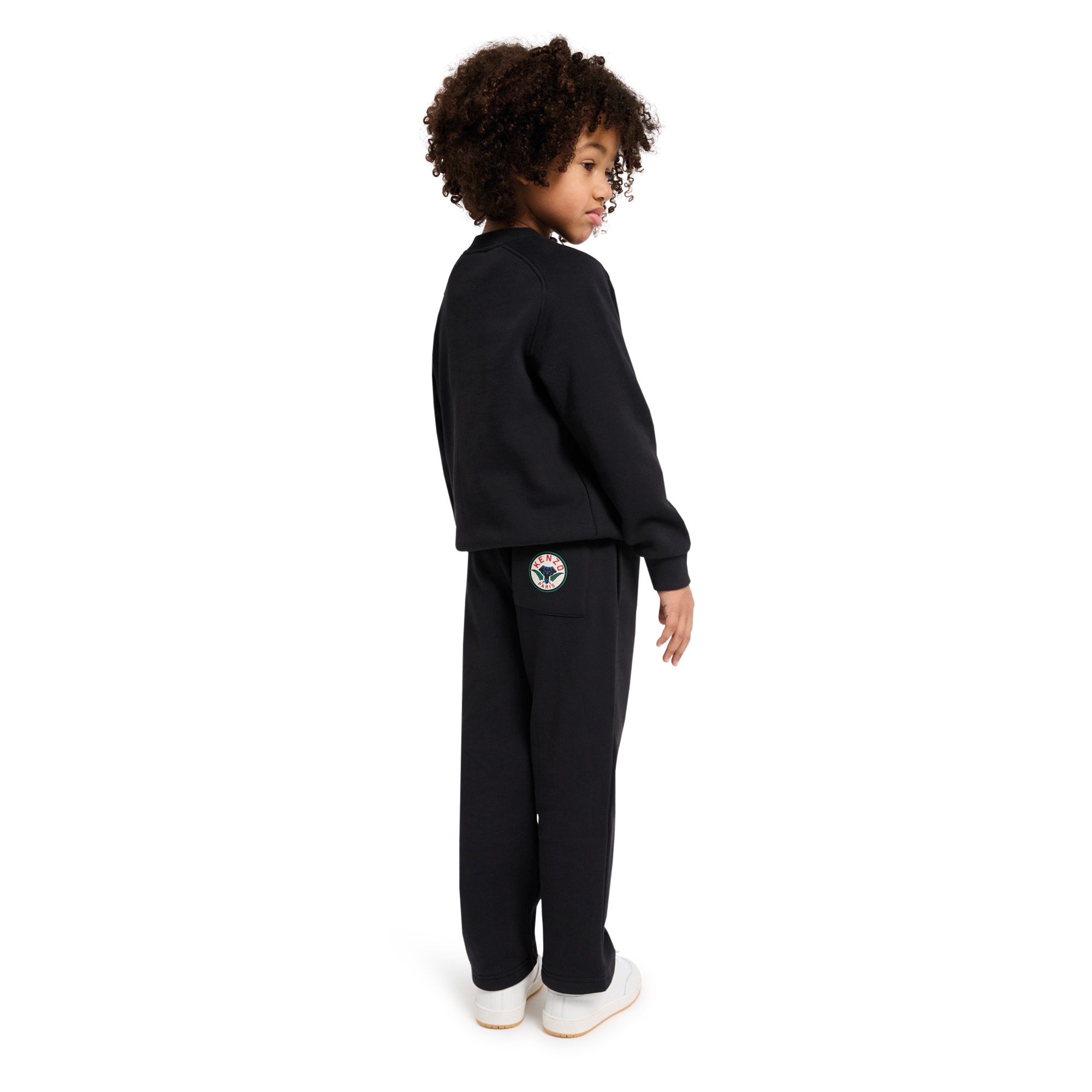 Fleece sweater KENZO KIDS Voor