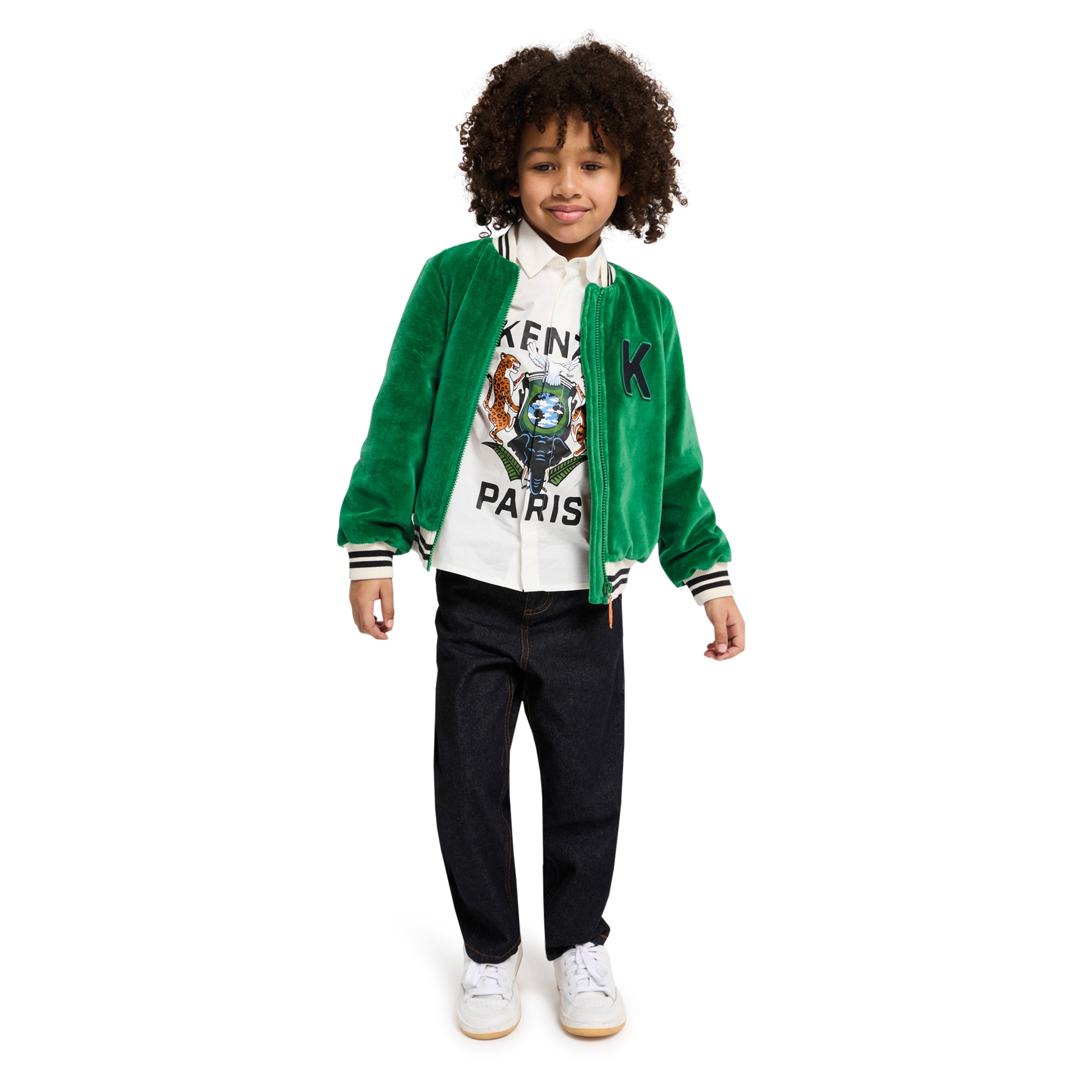 Chemise en popeline KENZO KIDS pour GARCON