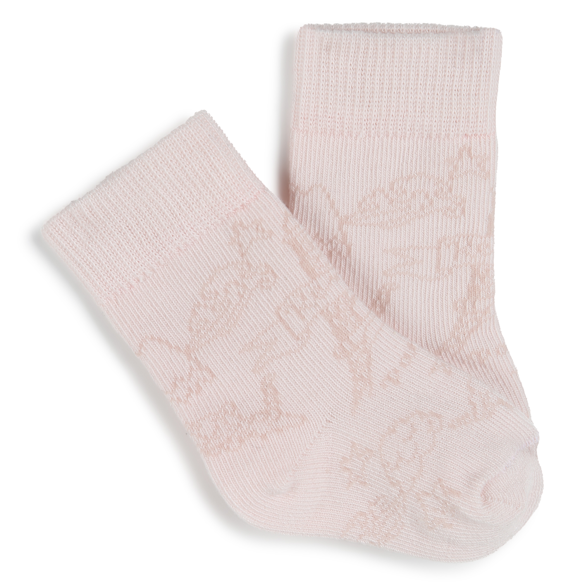 2 pairs of jacquard socks KENZO KIDS for UNISEX