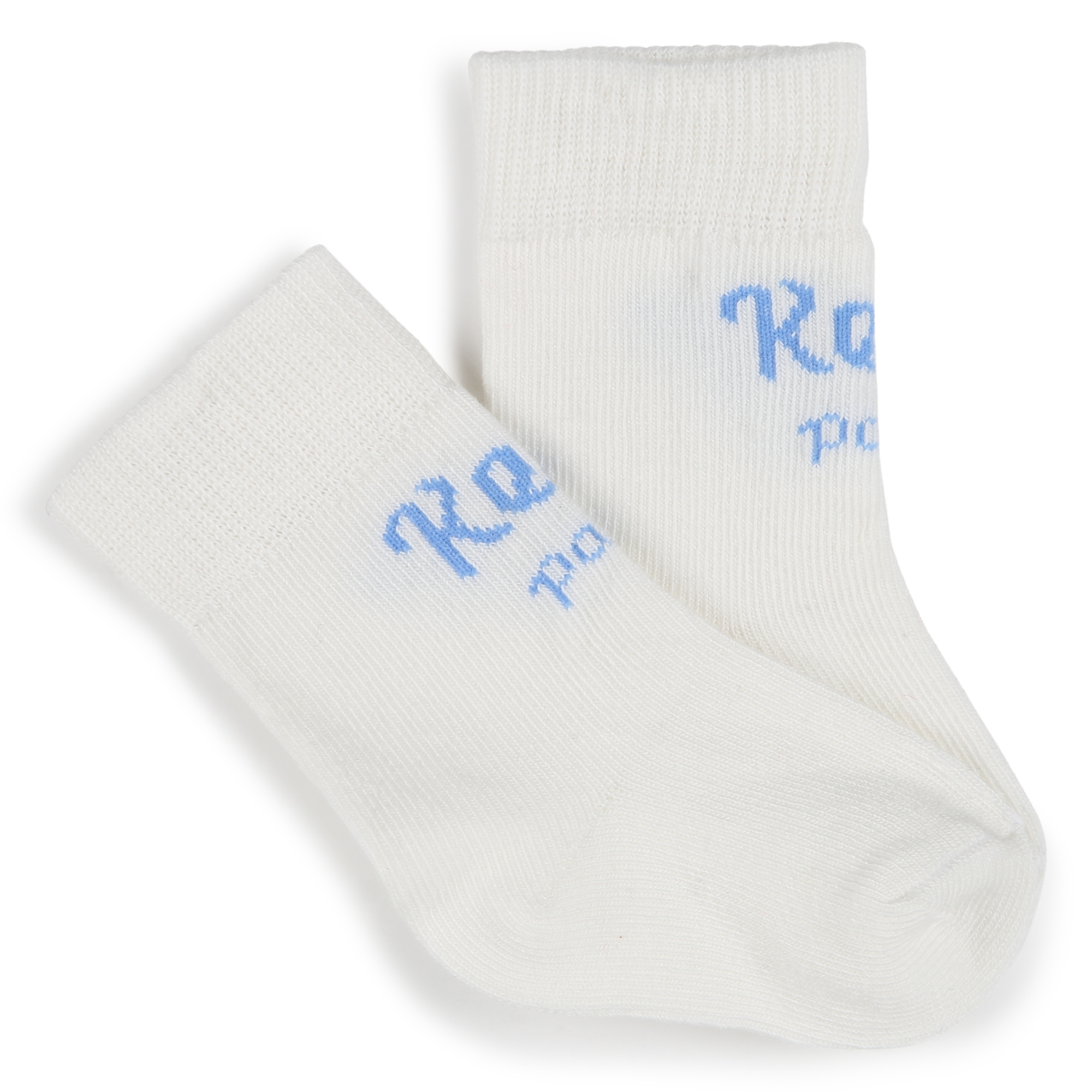 2 pairs of jacquard socks KENZO KIDS for UNISEX