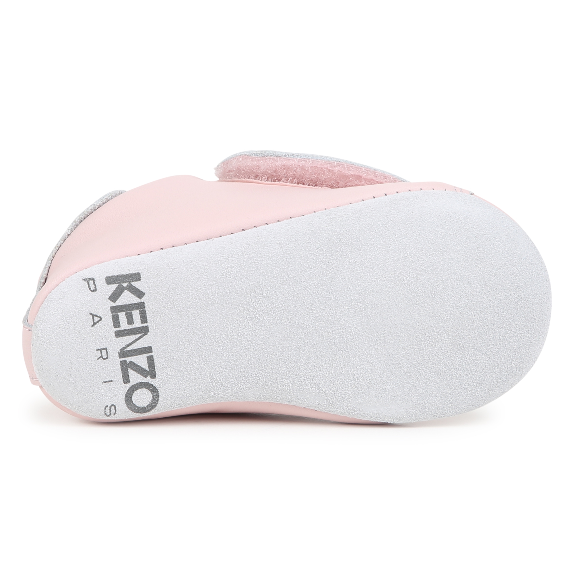 Chaussons en cuir à scratch KENZO KIDS pour UNISEXE