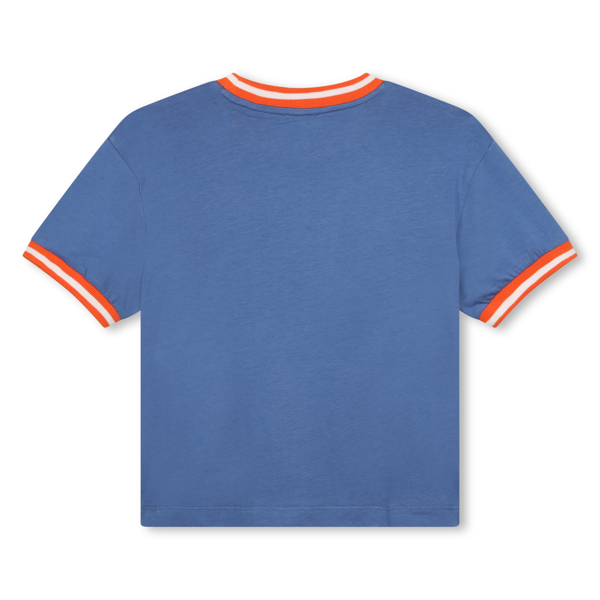 T-shirt with contrasting trim KENZO KIDS for GIRL