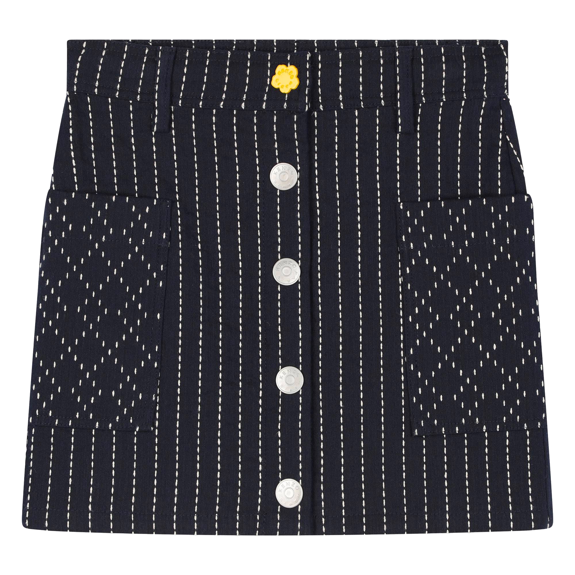 Straight press-stud skirt KENZO KIDS for GIRL