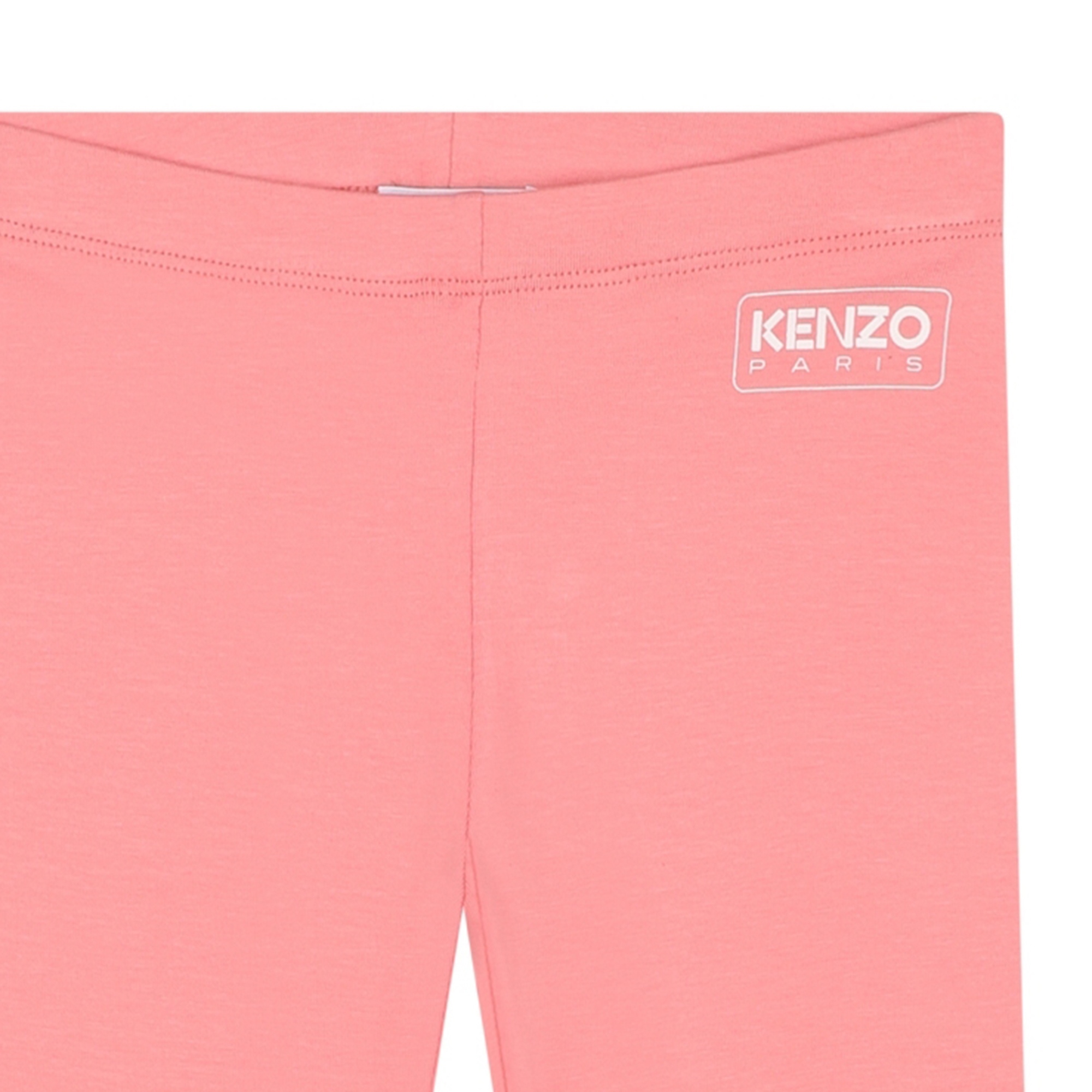 Leggings lisos con logo KENZO KIDS para NIÑA