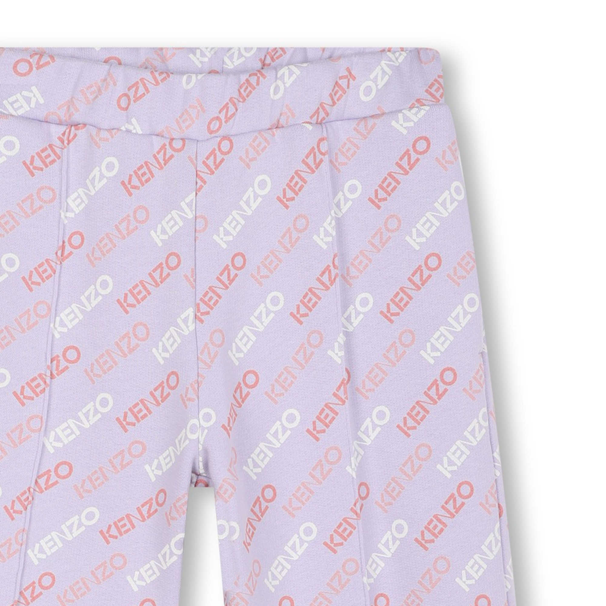 Fleece jogging bottoms KENZO KIDS for GIRL