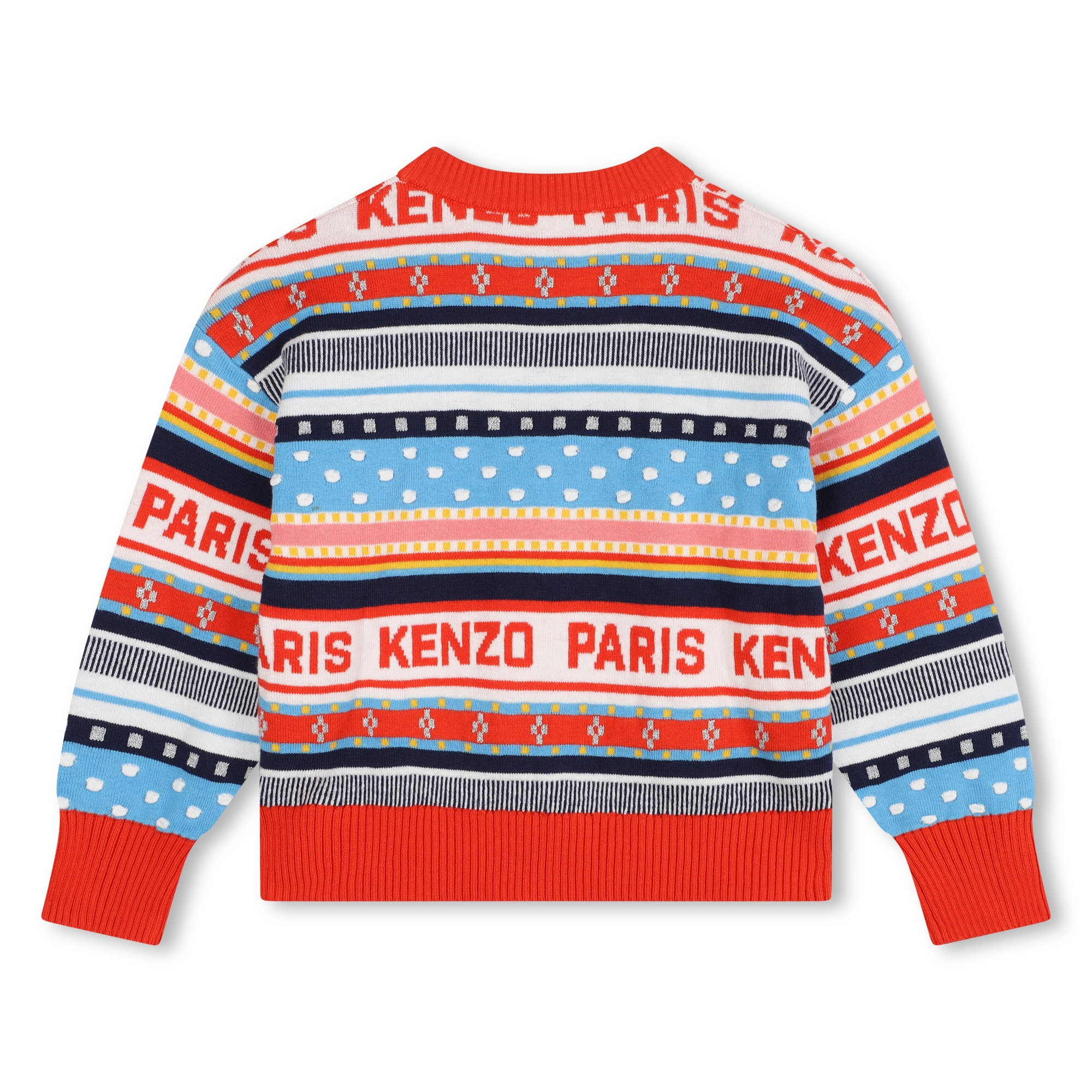 Jacquard knit jumper KENZO KIDS for GIRL