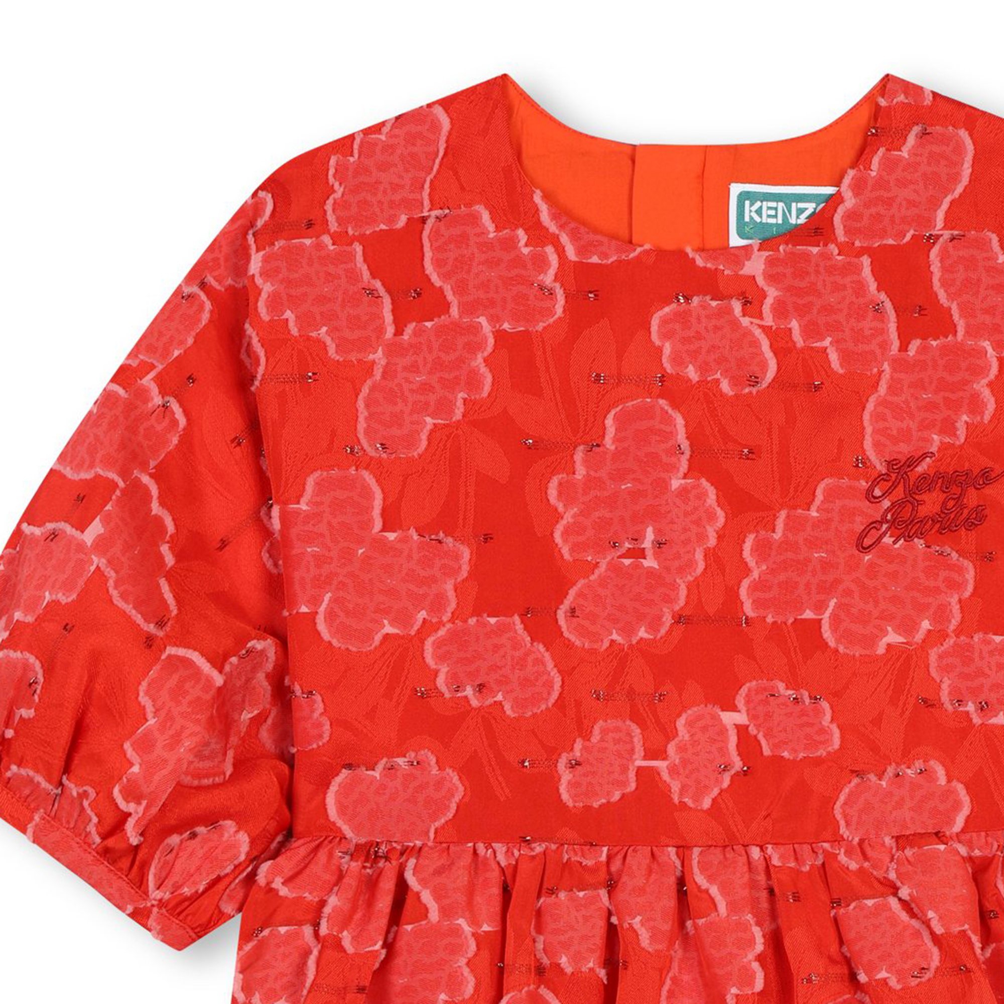 Zip-up party dress KENZO KIDS for GIRL